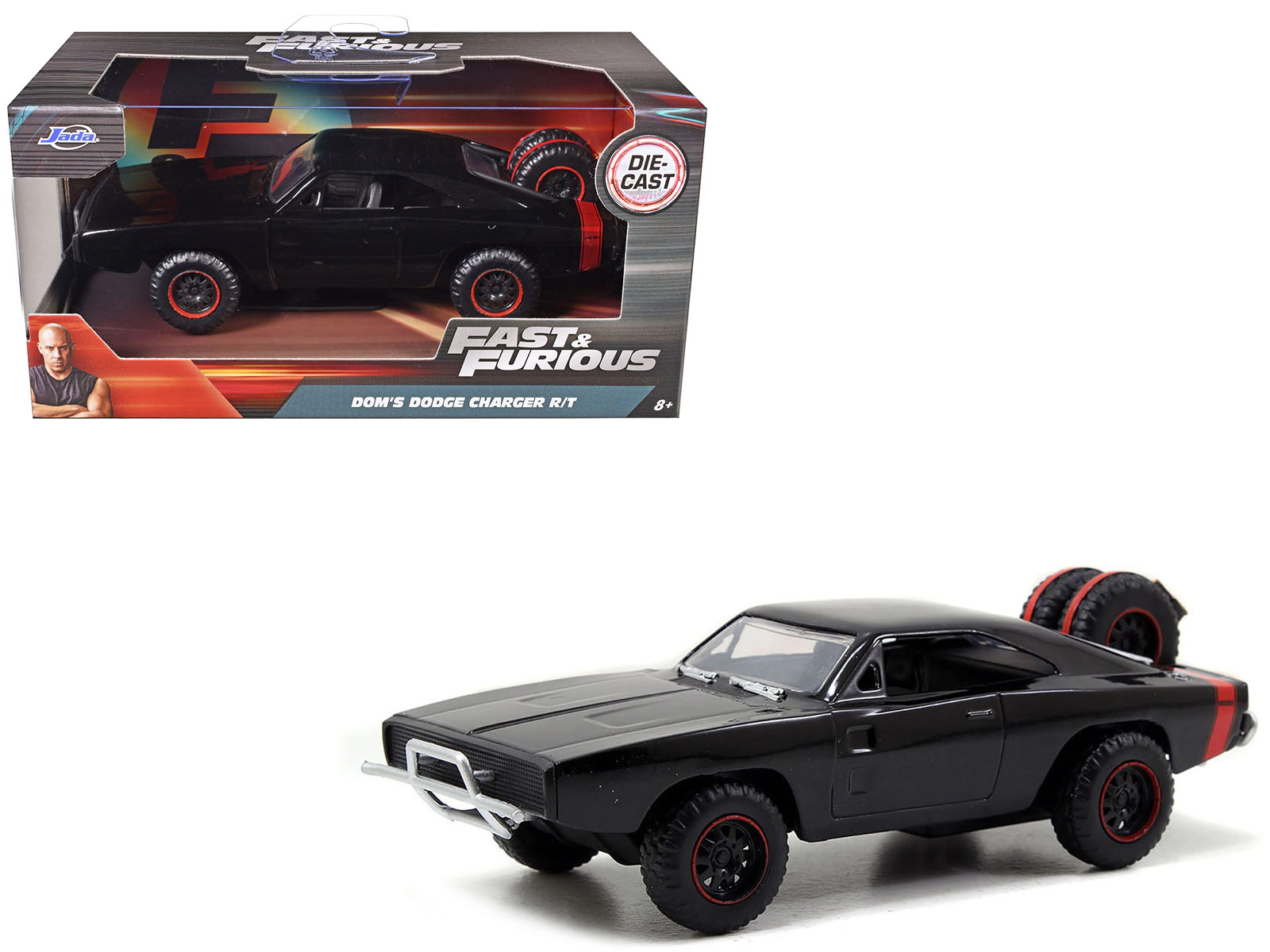 Jada Dom's 1970 Dodge Charger R/T Off Road Version "Fast & Furious 7" Movie 1/32 Diecast Car Model by Jada