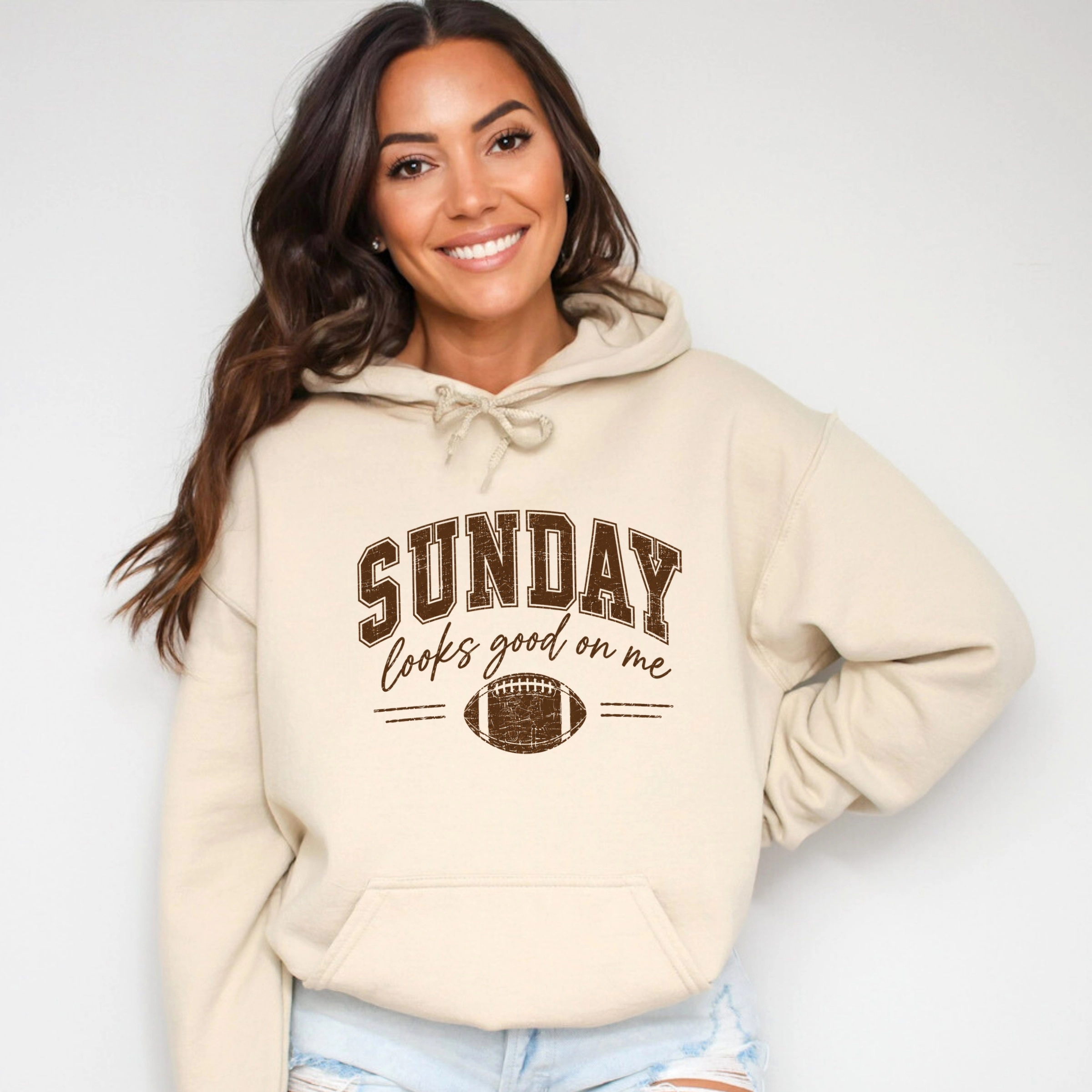 Simply Sage Market - Women's Graphic Hoodie Sunday Looks Good On Me