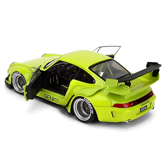 Jada Rwb Body Kit "Genki" Lime Green "Pink Slips" Series 1/18 Diecast Model Car By Jada