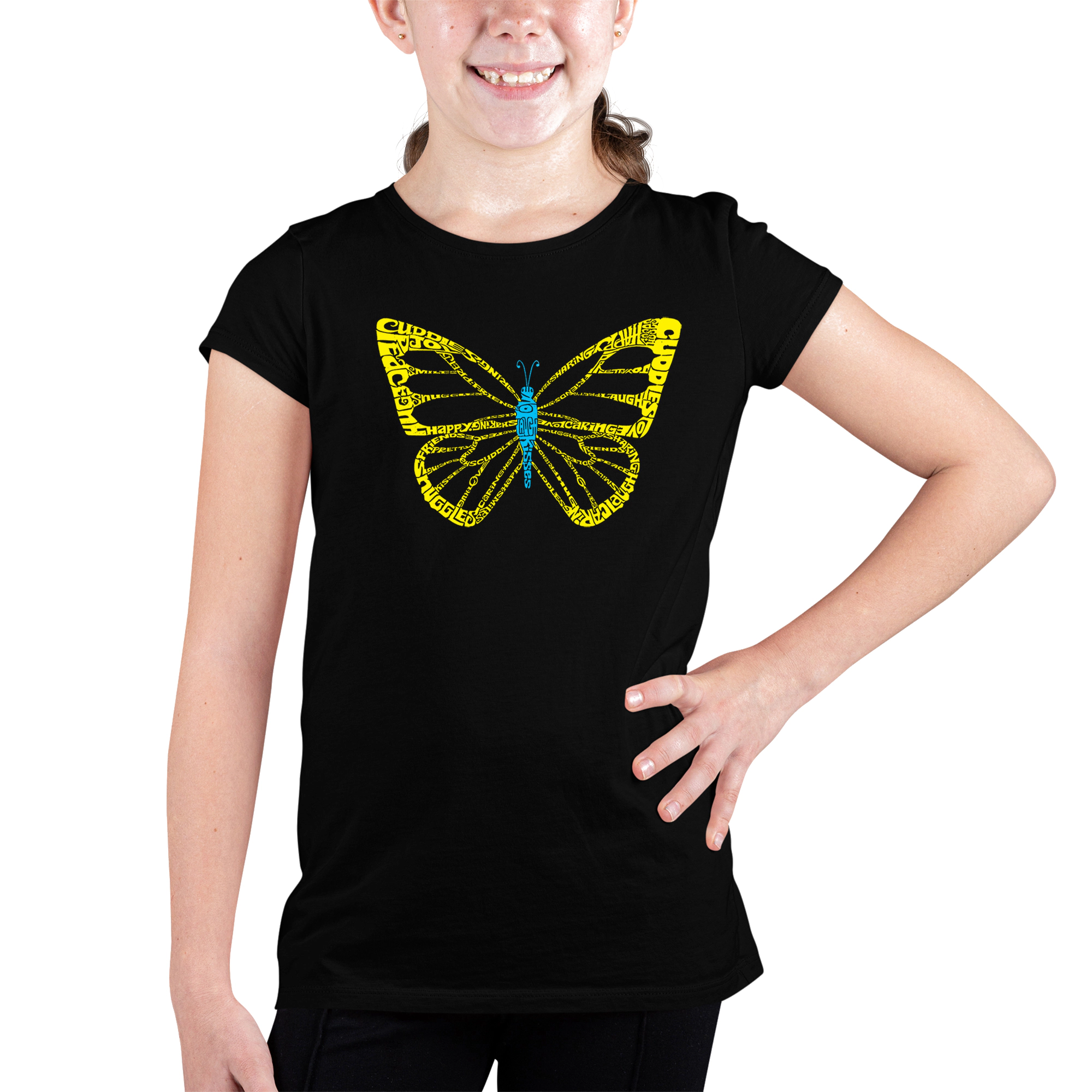 LA Pop Art Girls Word T-Shirt