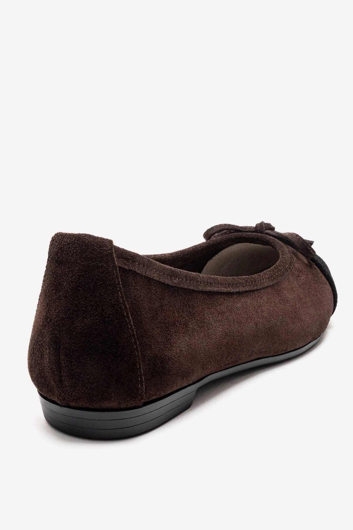 Forever & Always Womens Boleo Leather Ballet Flats