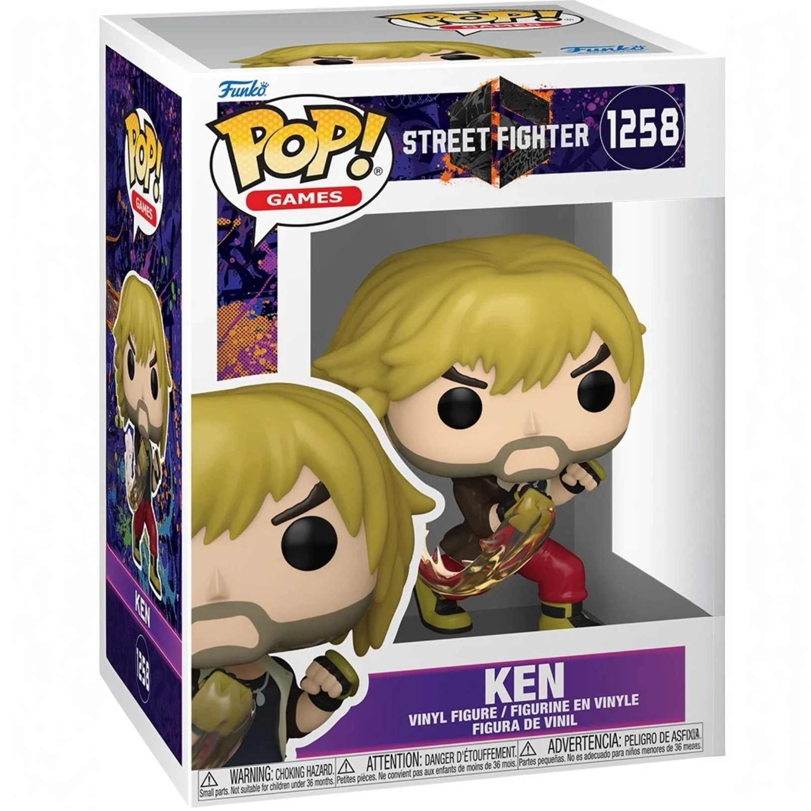 Funko Pop!Street Fighter: Ken #1258