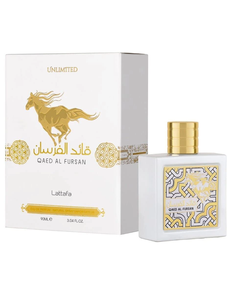 Lattafa Qaed Al Fursan Unlimited Eau de Parfum Spray - 3.04 Fl Oz (90 ml)
