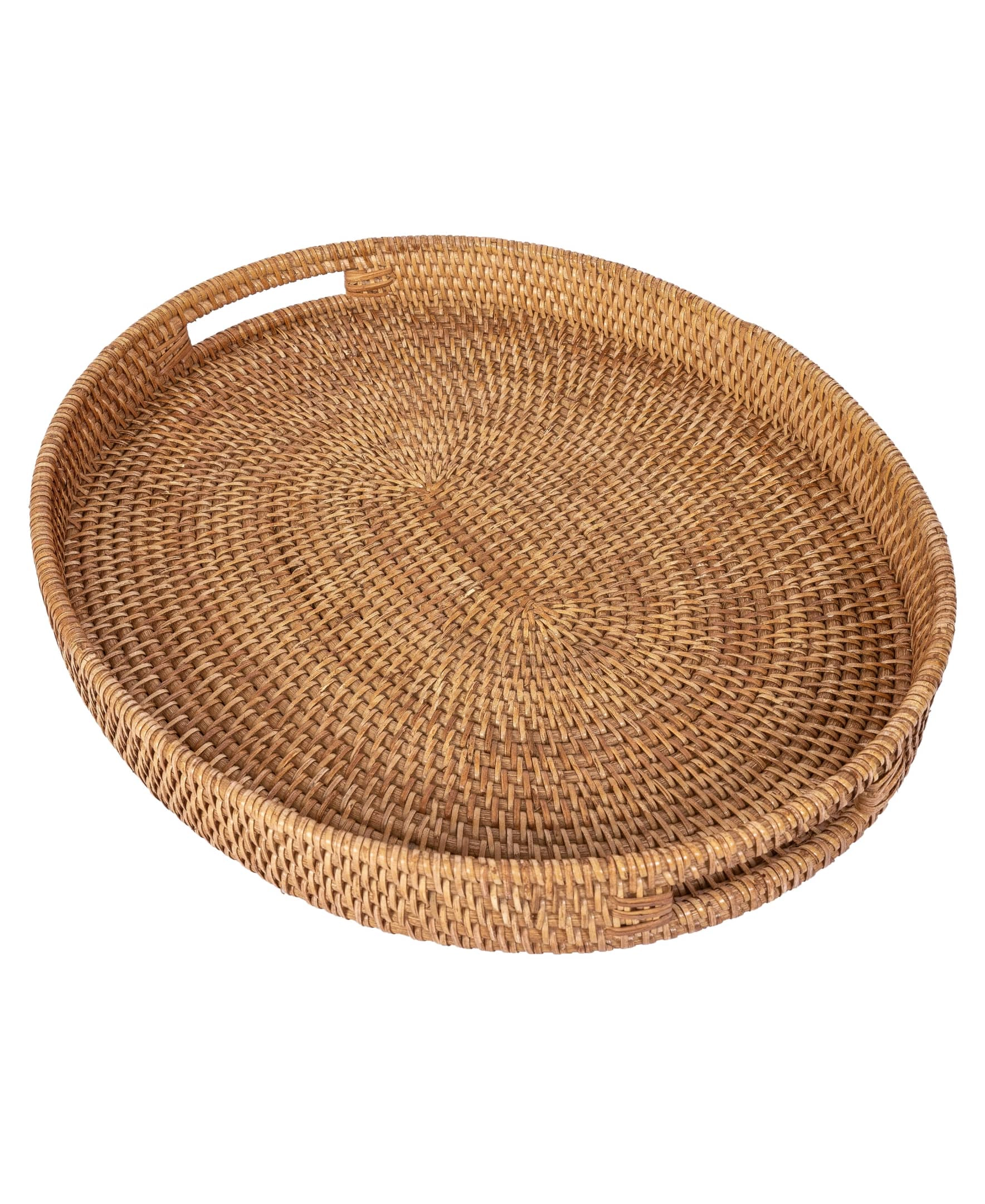 Saboga Home™ Oval Tray With Cutout Handles