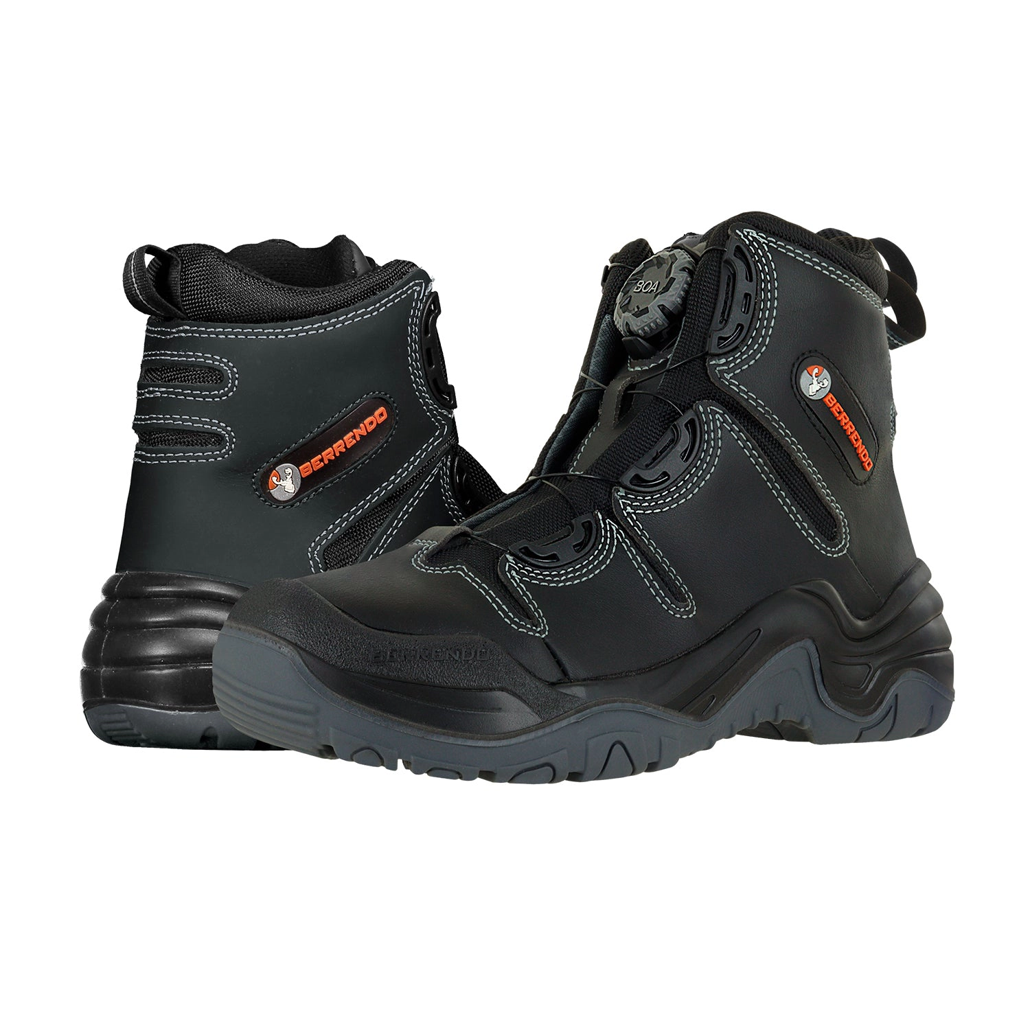 Berrendo 6" Men’s Steel Toe Work Boots - BOA Fit System, EH Rated, Oil & Slip Resistant