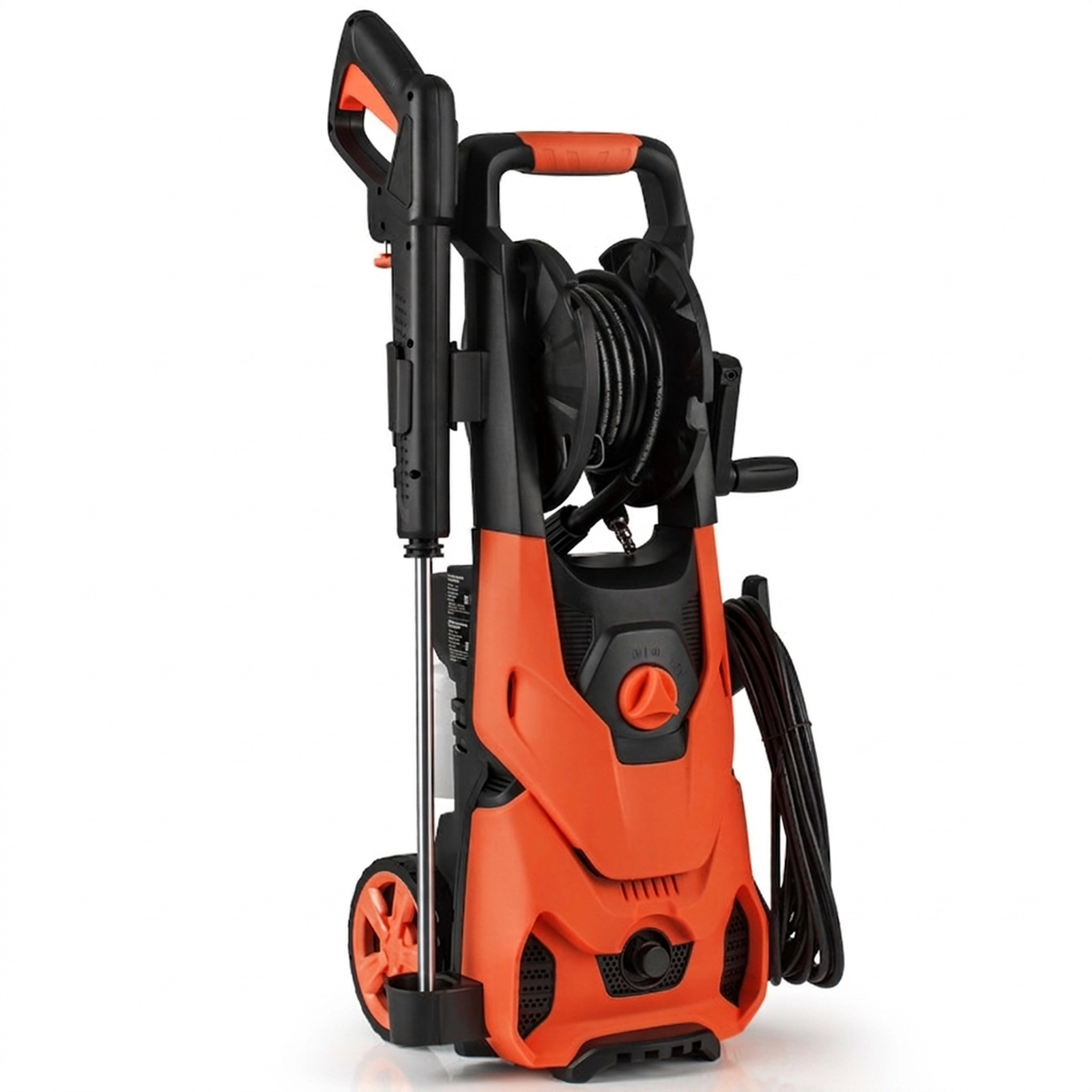SUGIFT 2150-PSI Orange Electric Pressure Washer with 4 Nozzles and Foam Cannon 1.2-GPM 14-in W 11-in D 29-in H
