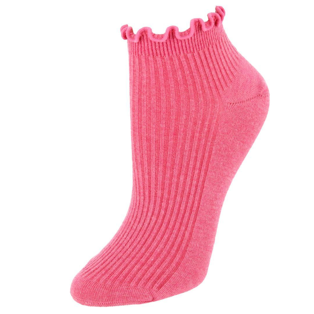 Gold Toe Women's Rib Lettuce Edge Quarter Socks (6 Pack)