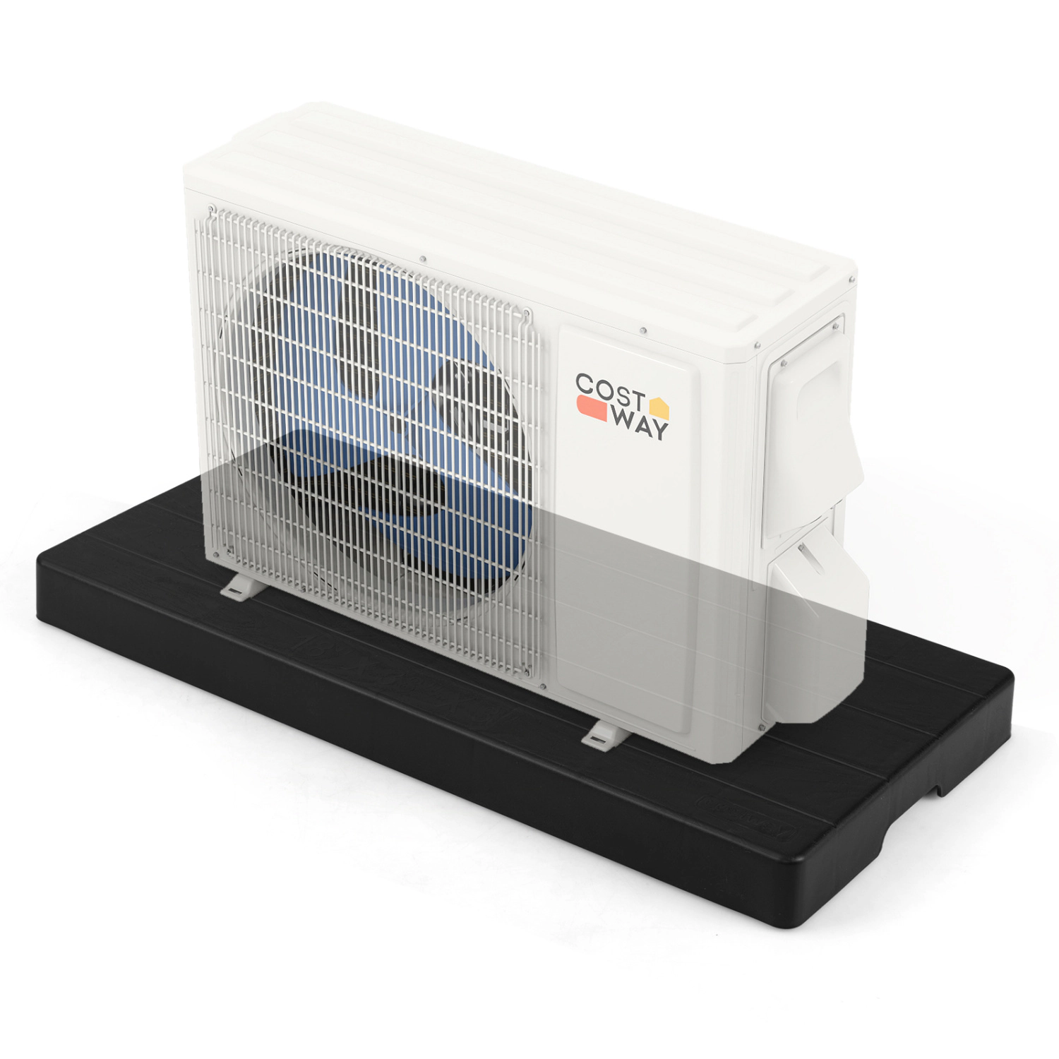 LJG 38" x 18" 3" Mini Split Condenser Pad for Ductless Heat Pump HVAC Systems