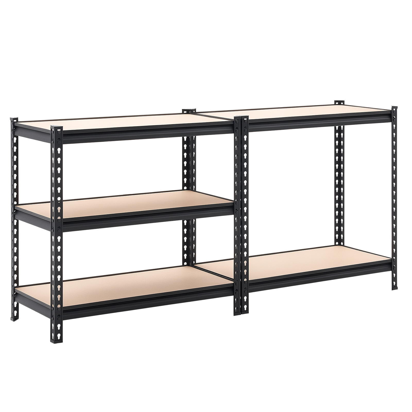Flynama 5 Tier 32.4 x 16.3 x 62.8 in Shelves 2000 LBS Adjustable Heavy Duty Utility Rack for Kitchen Pantry