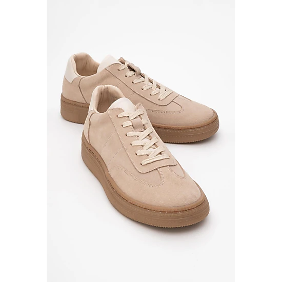 Forever & Always Womens Fyore Leather Sneakers