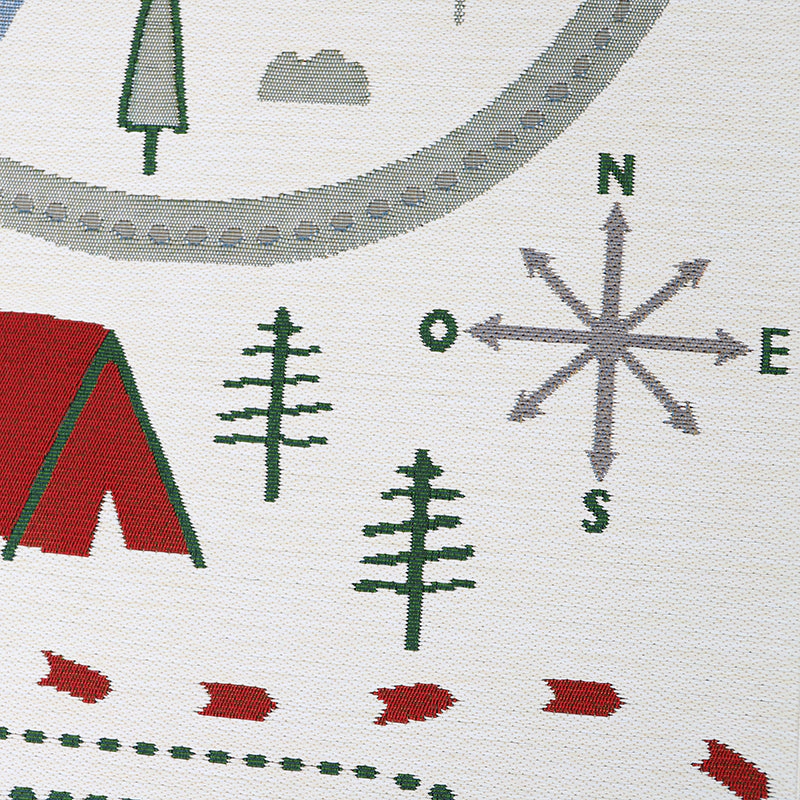 Nattiot Kids Indoor & Outdoor Play Mat Little Camper