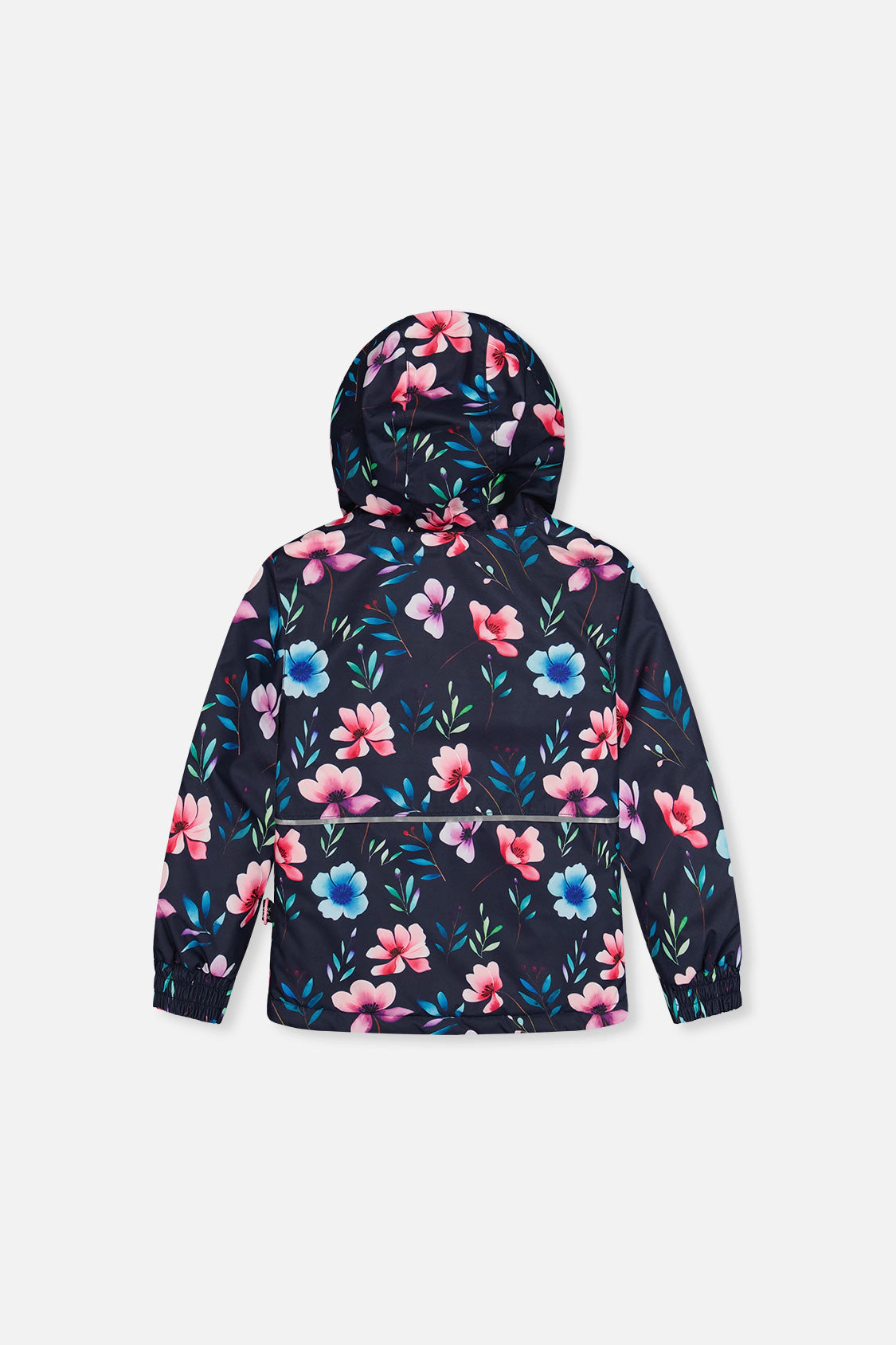 Deux par Girls Floral Print Lightweight Two Piece Chill Snowsuit with Hooded Jacket and Snow Pants