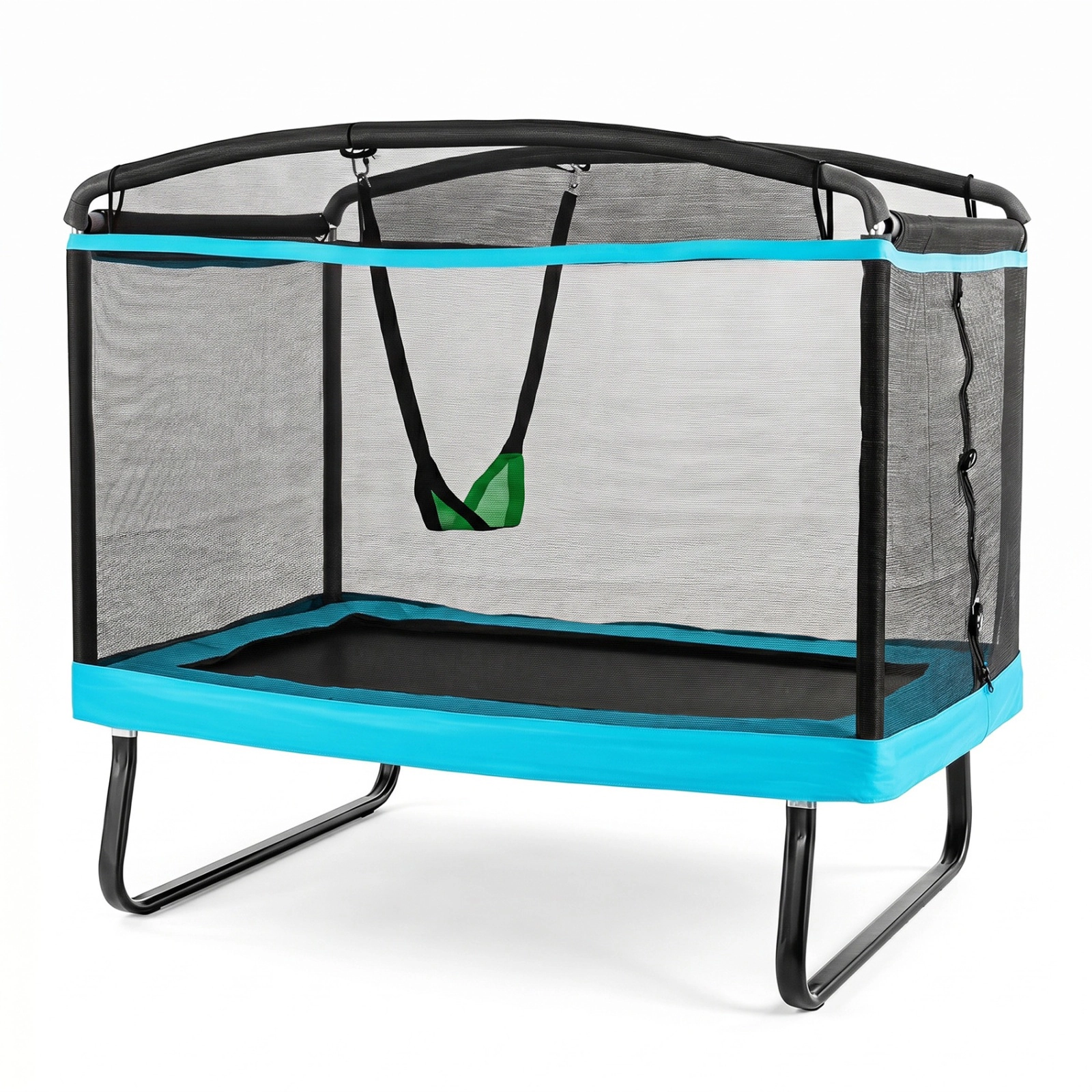 SUGIFT Swing and Safety Enclosure Net for Ages 3 Up 6 FT Kids Trampoline