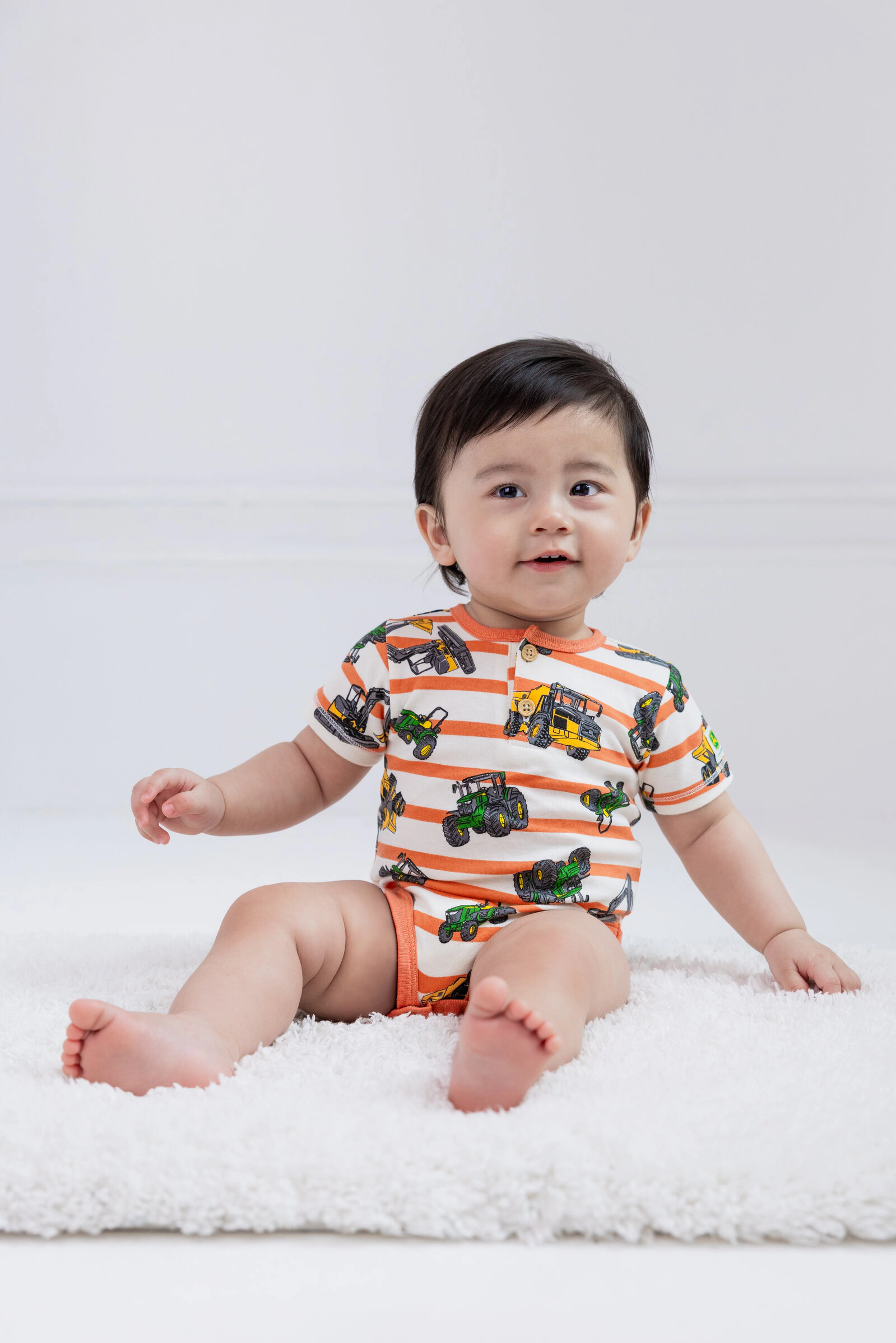 John Deere Baby 5-Pack Short Sleeve Bodysuits