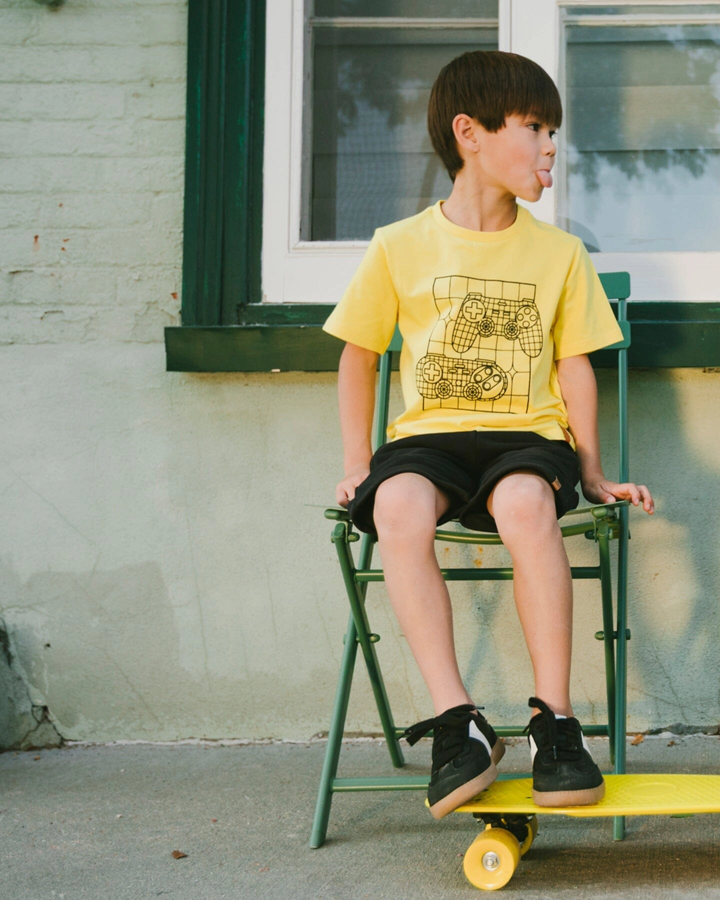 Deux par Boys French Terry Cross Seam Zip Pocket Shorts