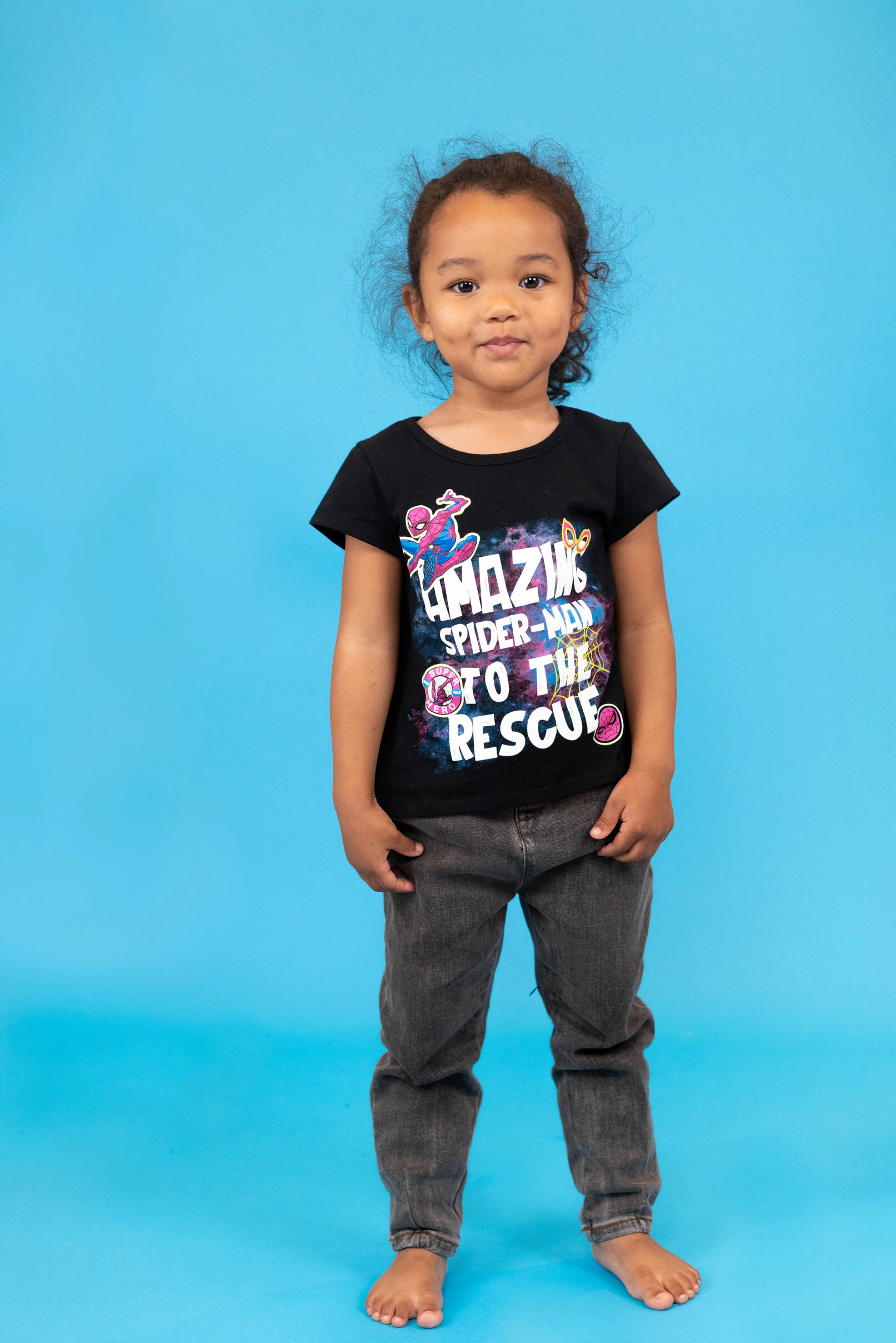 Marvel Spider-Man Girls' 2-Pack Tees