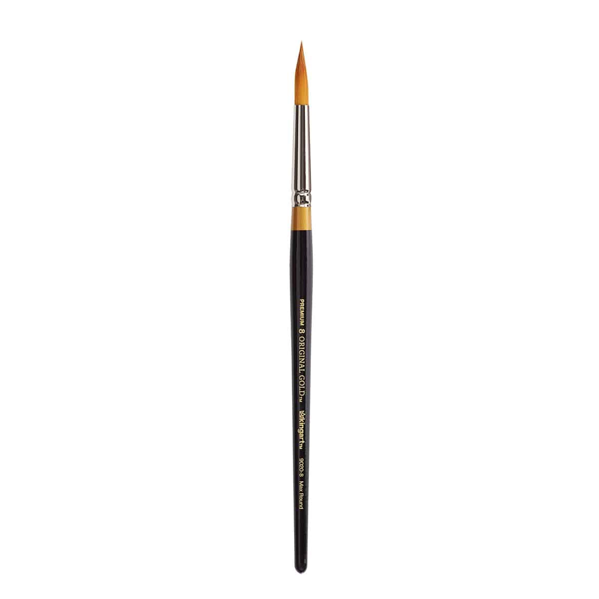 KINGART® Original Gold® Golden Taklon 5-Piece Multimedia Brush Set