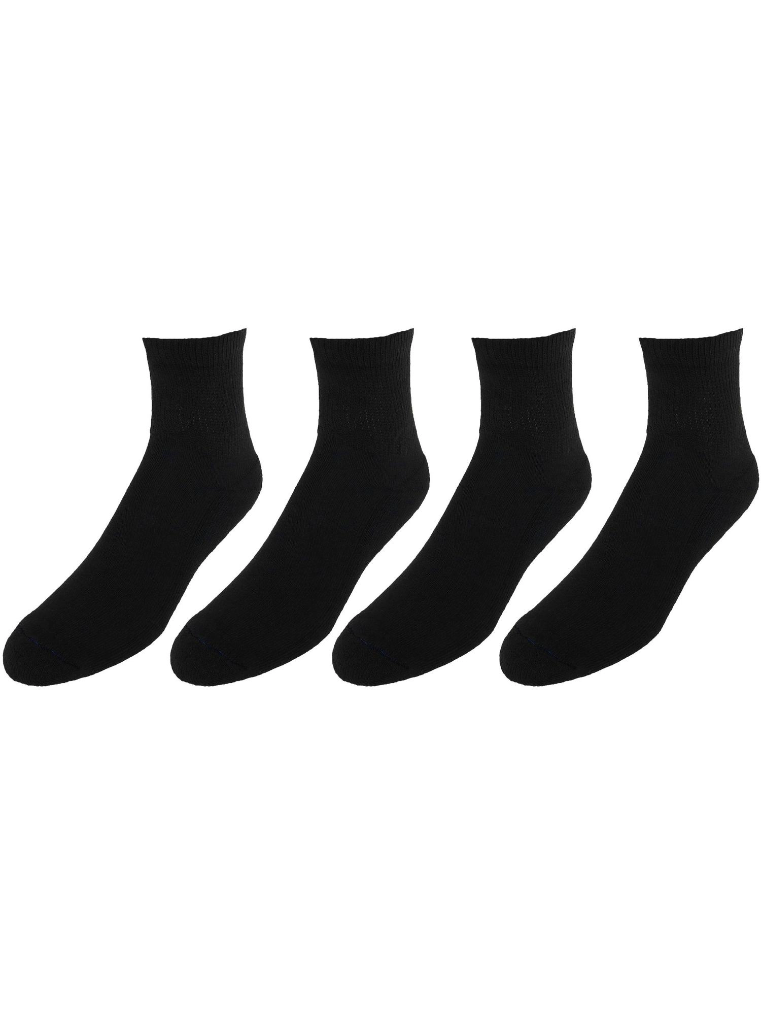 Dr. Scholl's Men's Ankle Length Diabetes and Circulatory Socks (4 Pair Pack)