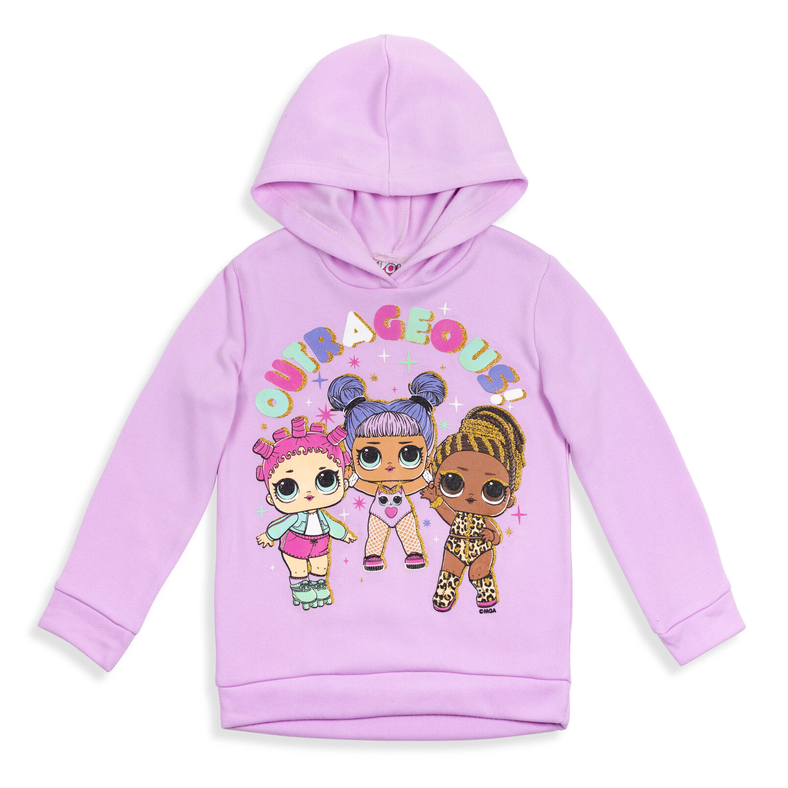 L.O.L. Surprise! Girls' Fleece 2-Piece Hoodie and Leggings Set