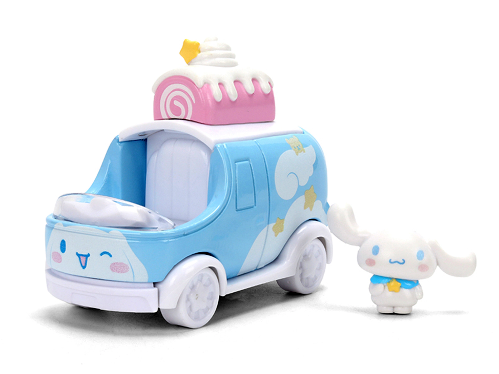 Jada "Hello Kitty and Friends" Set of 4 Diecast Figures and Cars "Hollywood Rides" Series Diecast models by Jada