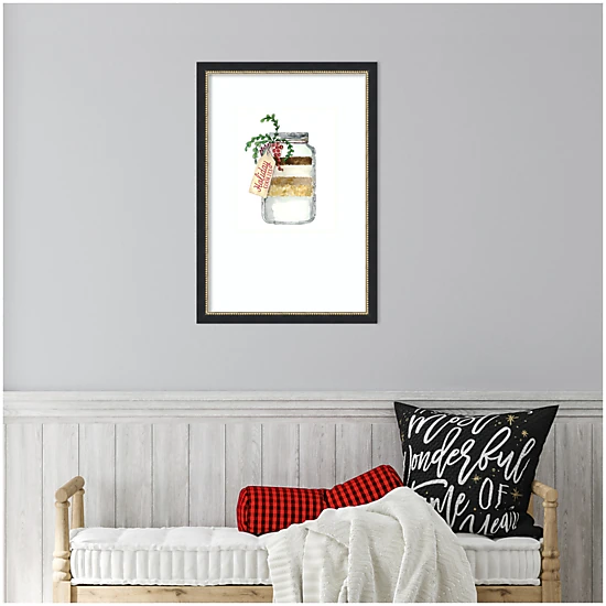 Amanti Art Holiday Cookie Jar Framed Wall Art Print, Color: Belmont ...