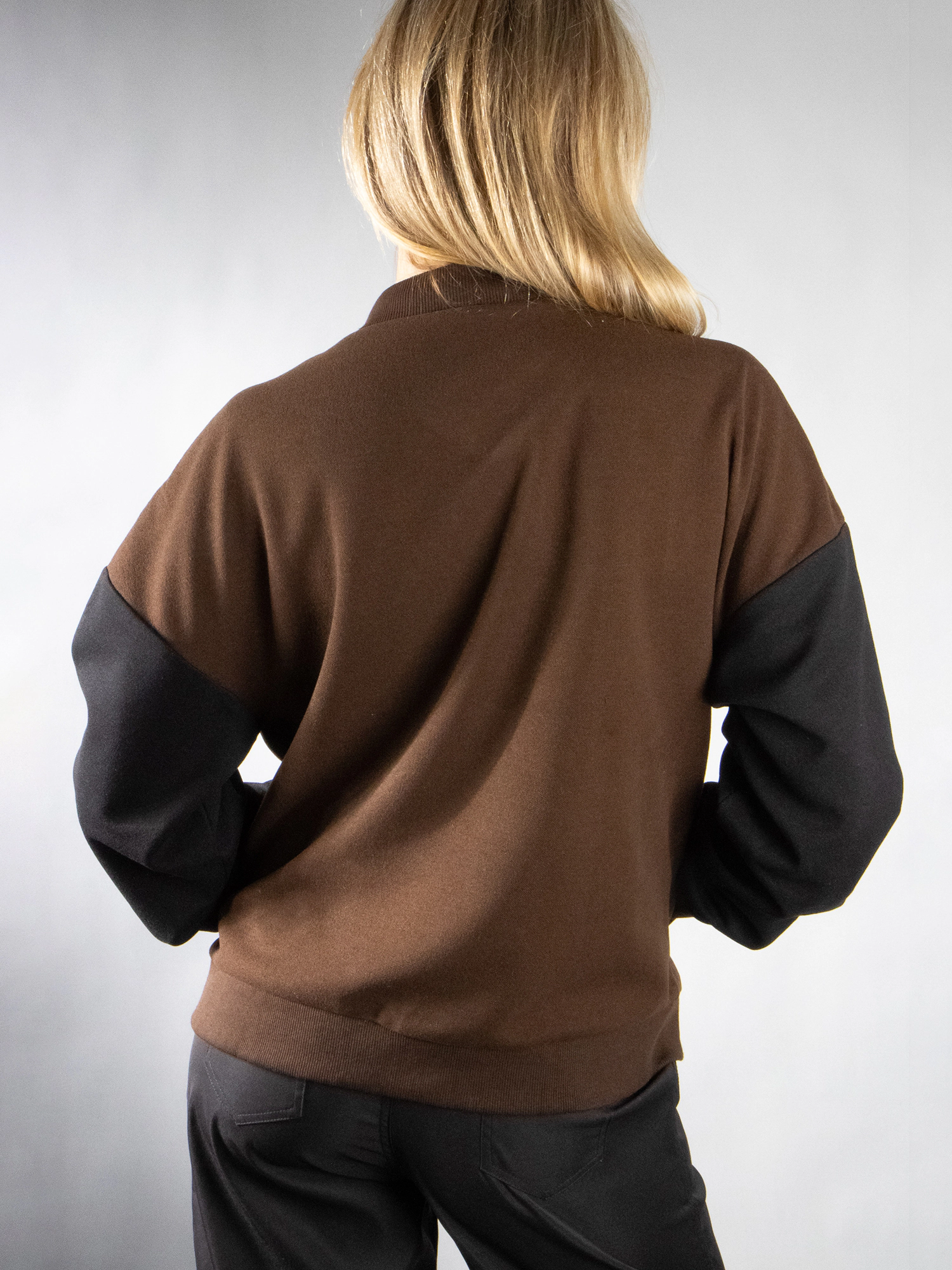JESS By Meiko Classic Color Blocked Varsity Jacket