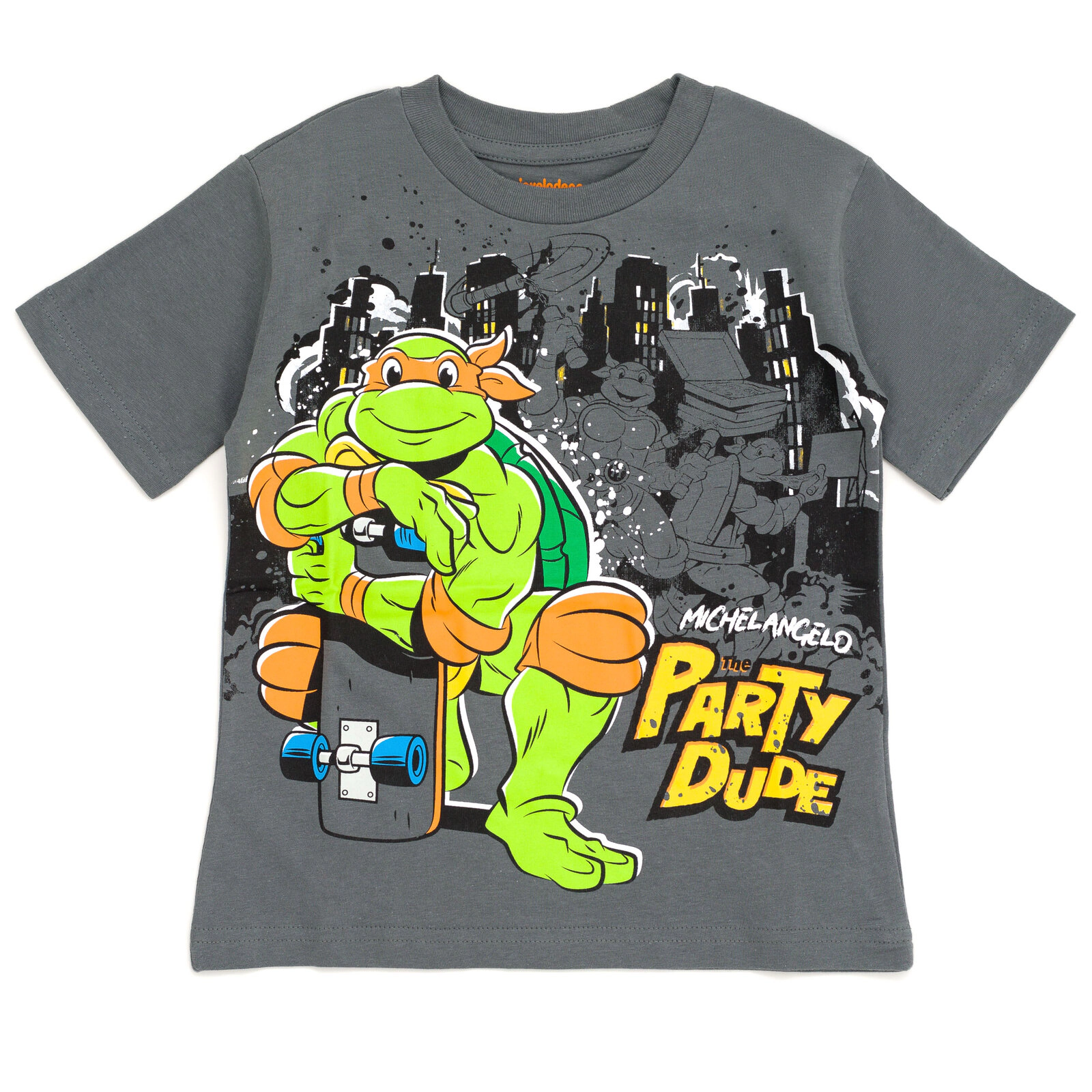 Teenage Mutant Ninja Turtles Boys' 4-Pack T-Shirts