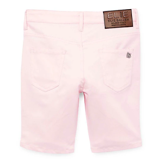 Elie Balleh Boys Slim Fit Cotton Twill Short Pants