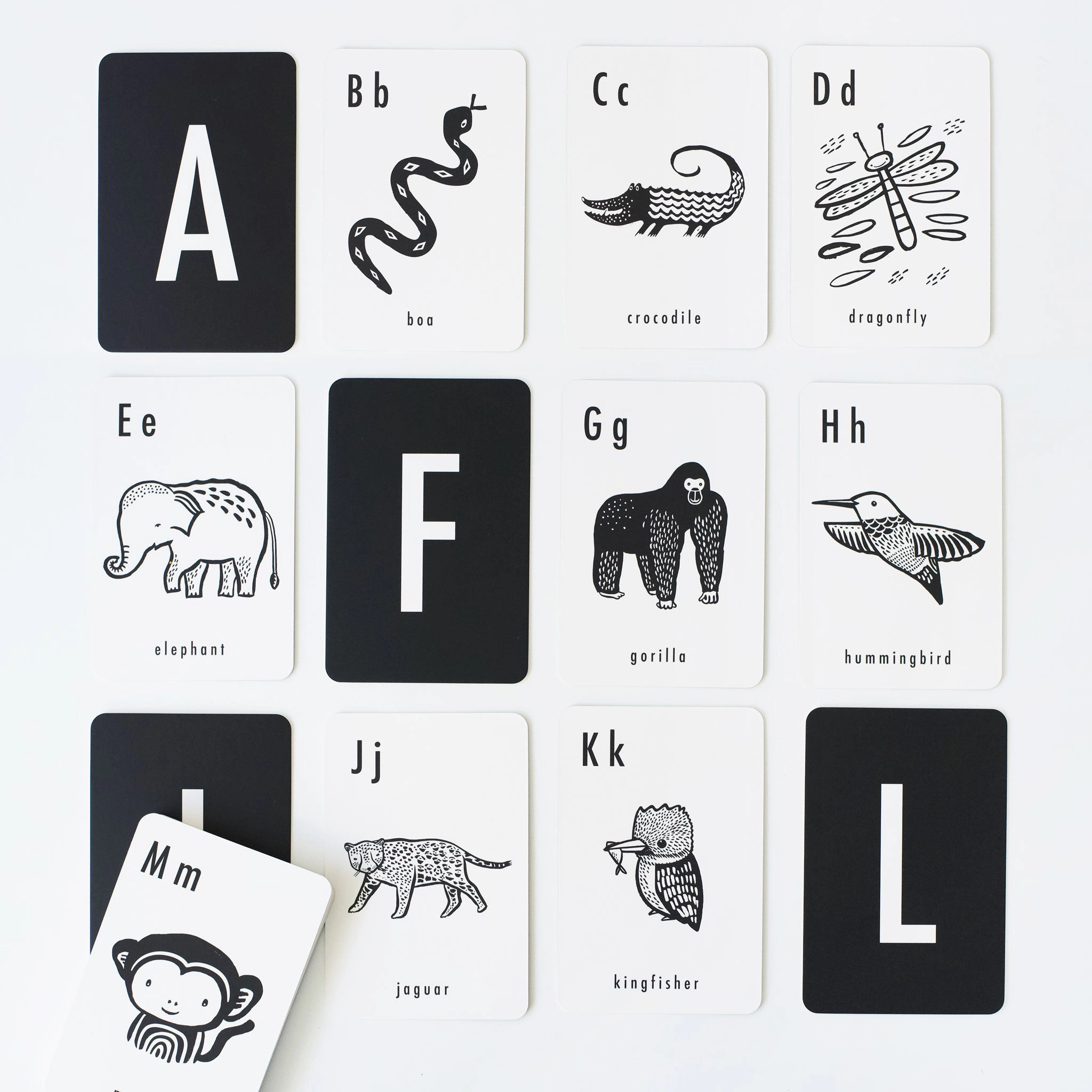 Wee Gallery Animal Alphabet Cards