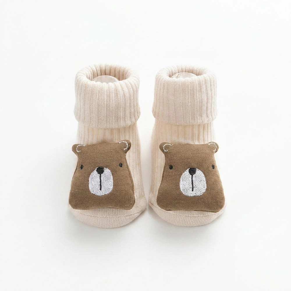 MyKids-USA Baby 3D Cartoon Patch Non-Slip Socks