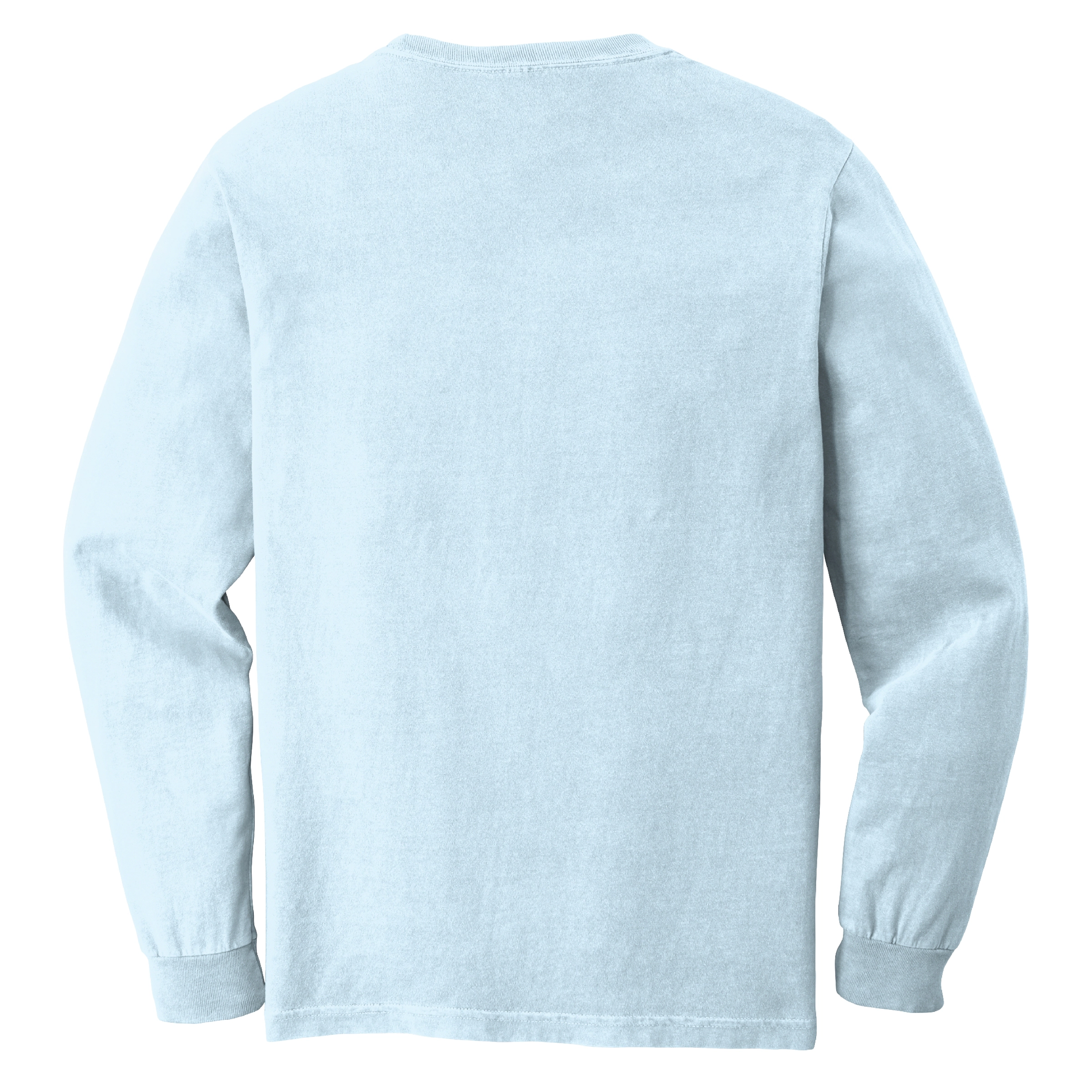 Simply Sage Market - Women's Garment Dyed Long Sleeve Graphic T-Shirt It's A Good Day For Game Puff Print