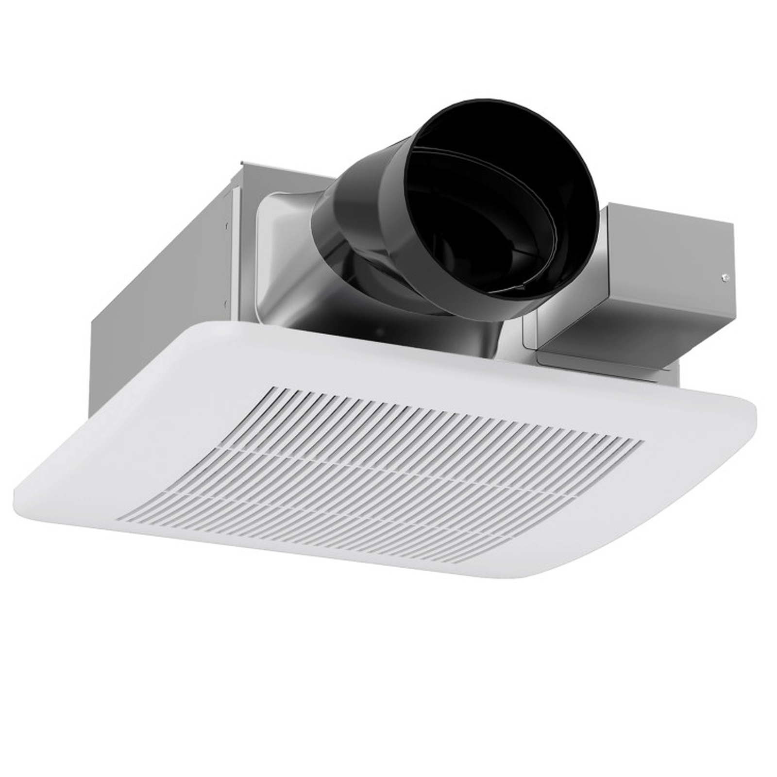 SUGIFT White Ceiling Mount Bathroom Exhaust Fan with 4-in Duct 50/80/110-CFM 18.3-in W 13.4-in D 4.9-in H