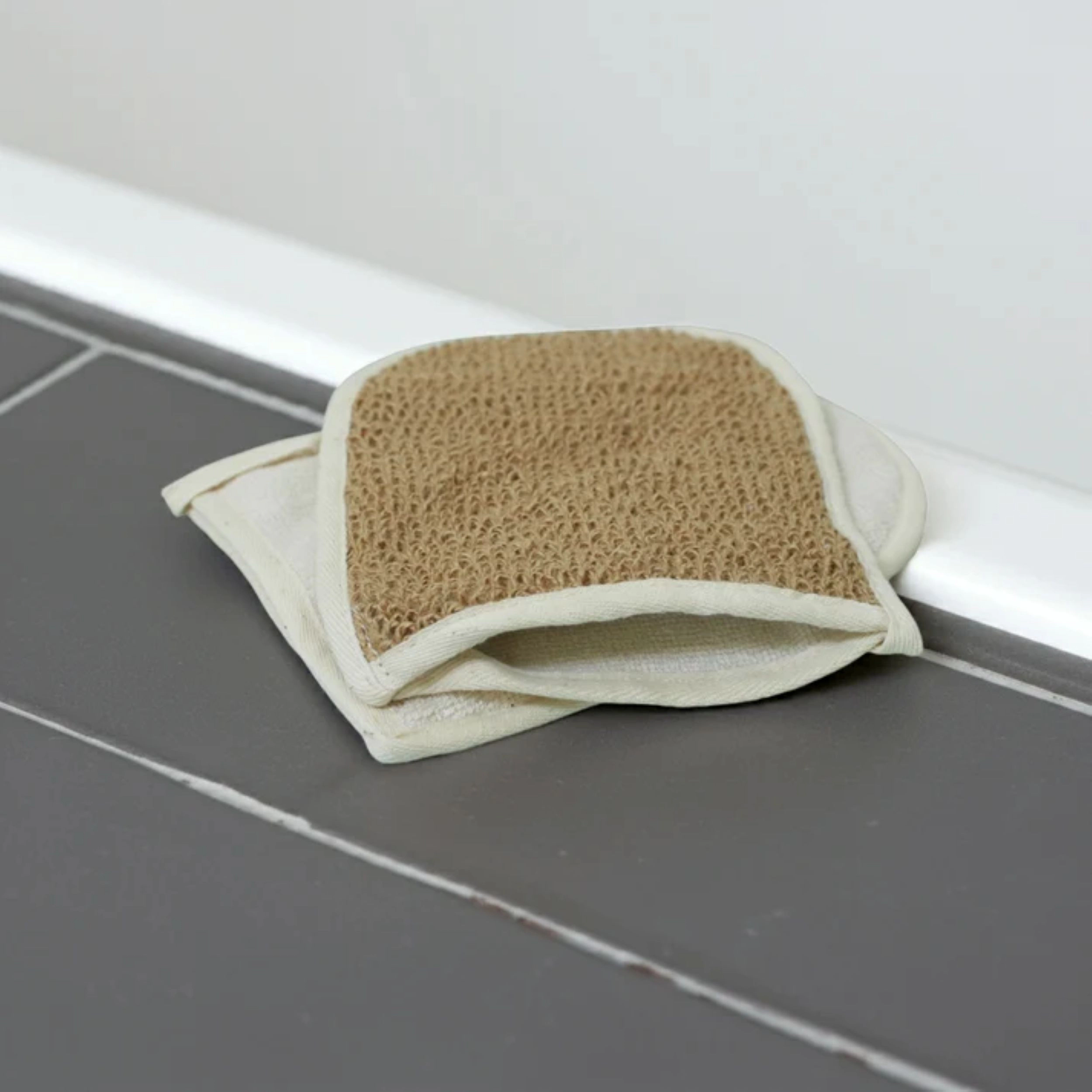 Plantlife Hemp & Bamboo Mitt Scrubber - Dual-Sided Mitt
