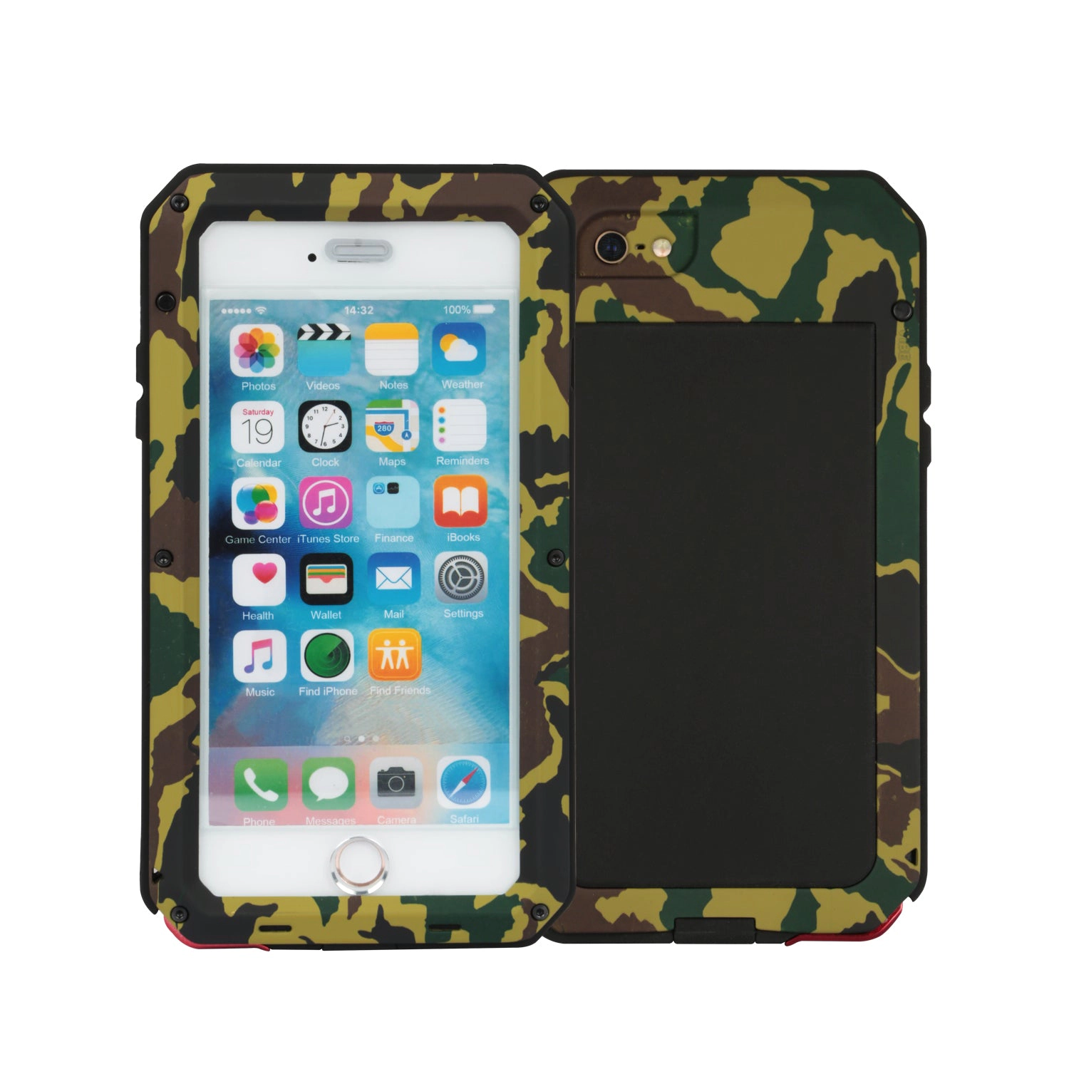 GBruno Shock-Resistant Hybrid Case For IPhone 6 Plus