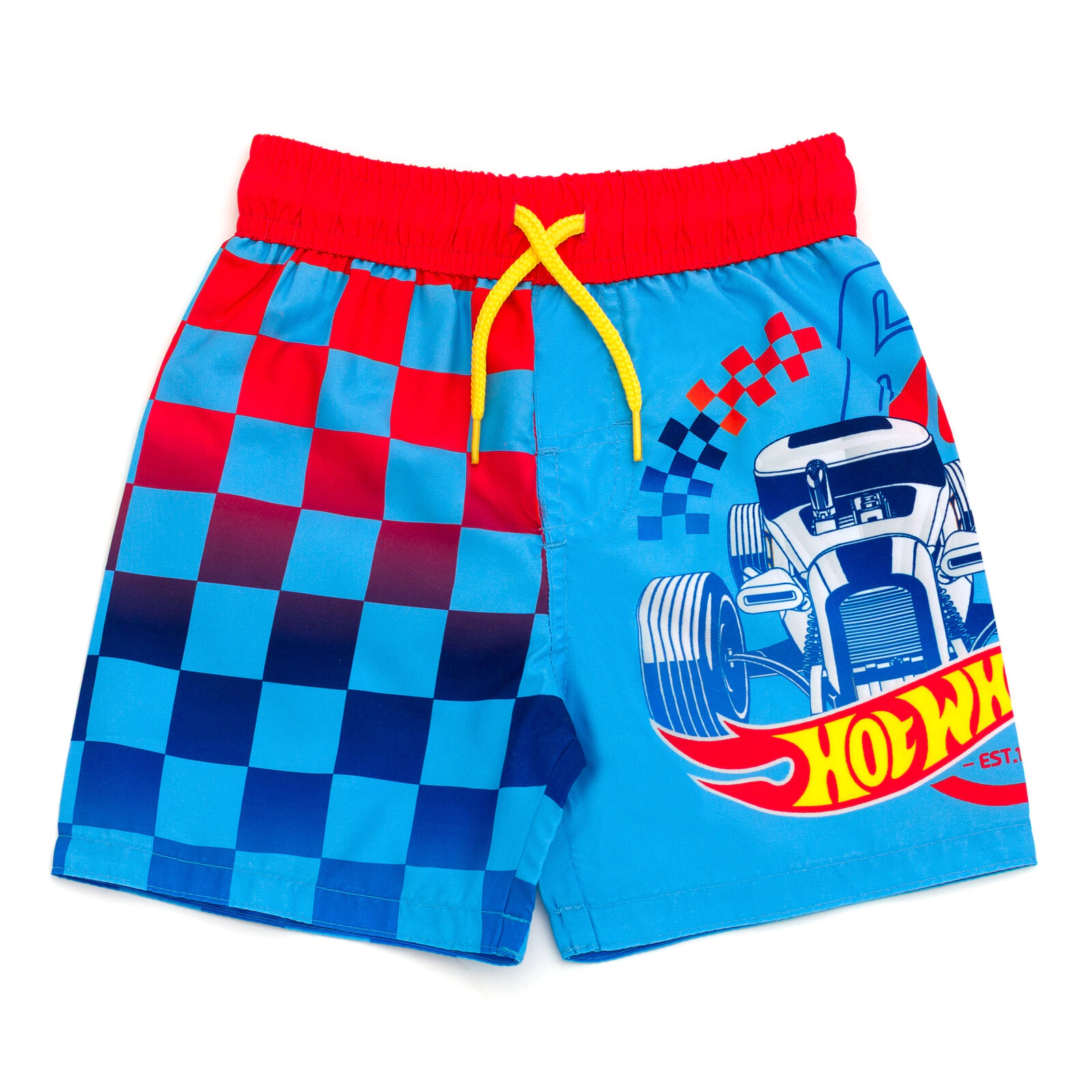 Hot Wheels Boys' Racing Swimwear Swim Trunks