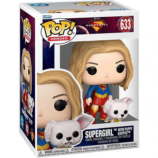 Funko Pop! Supergirl with Puppy Krypto #633