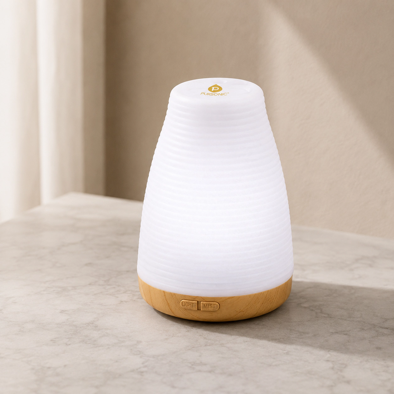 Pursonic Unisex USB Aroma Diffuser & True HEPA Air Purifier Bundle – Clean Air & Relaxing Aromatherapy Anywhere