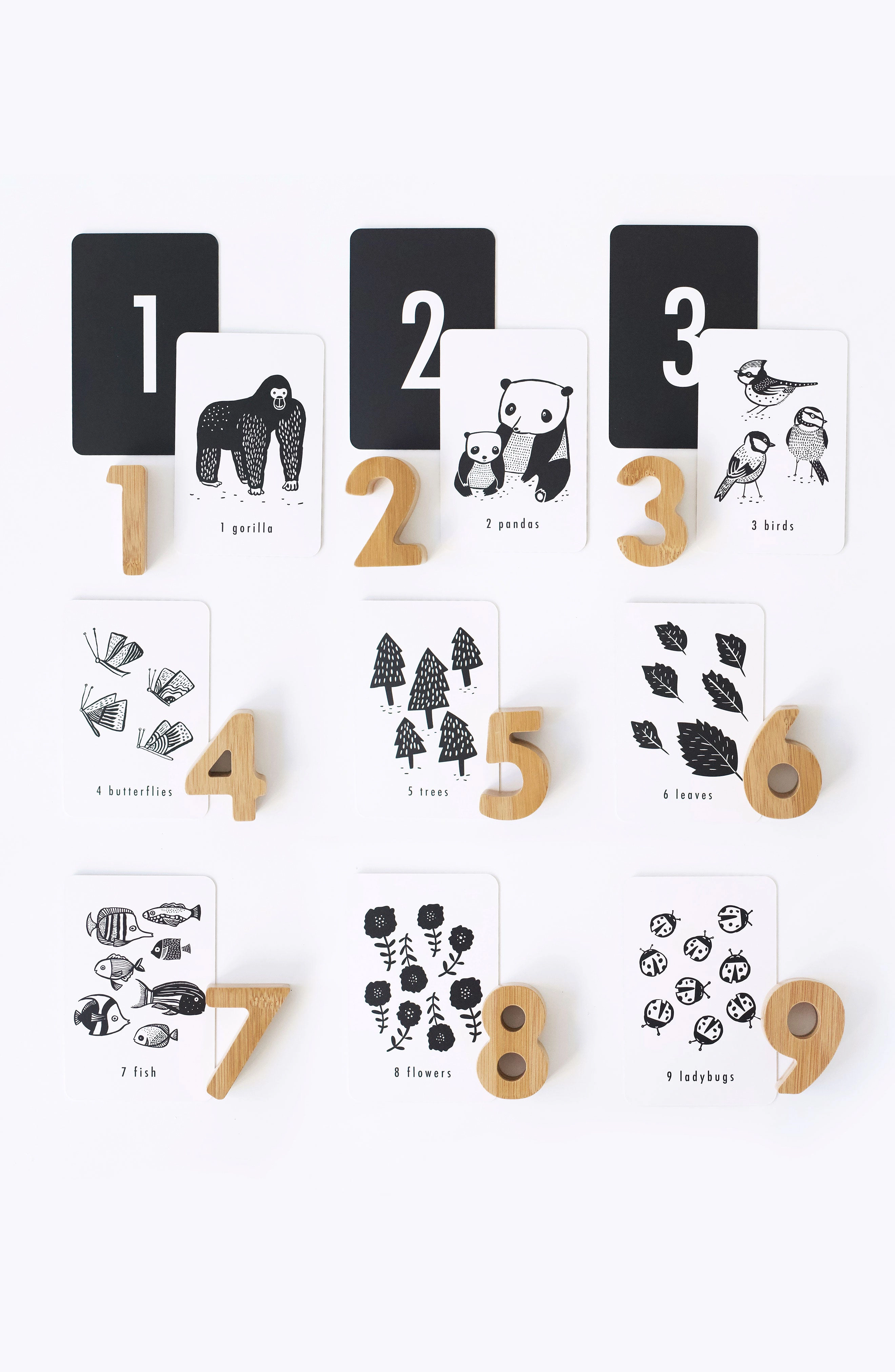 Wee Gallery Bamboo Numbers