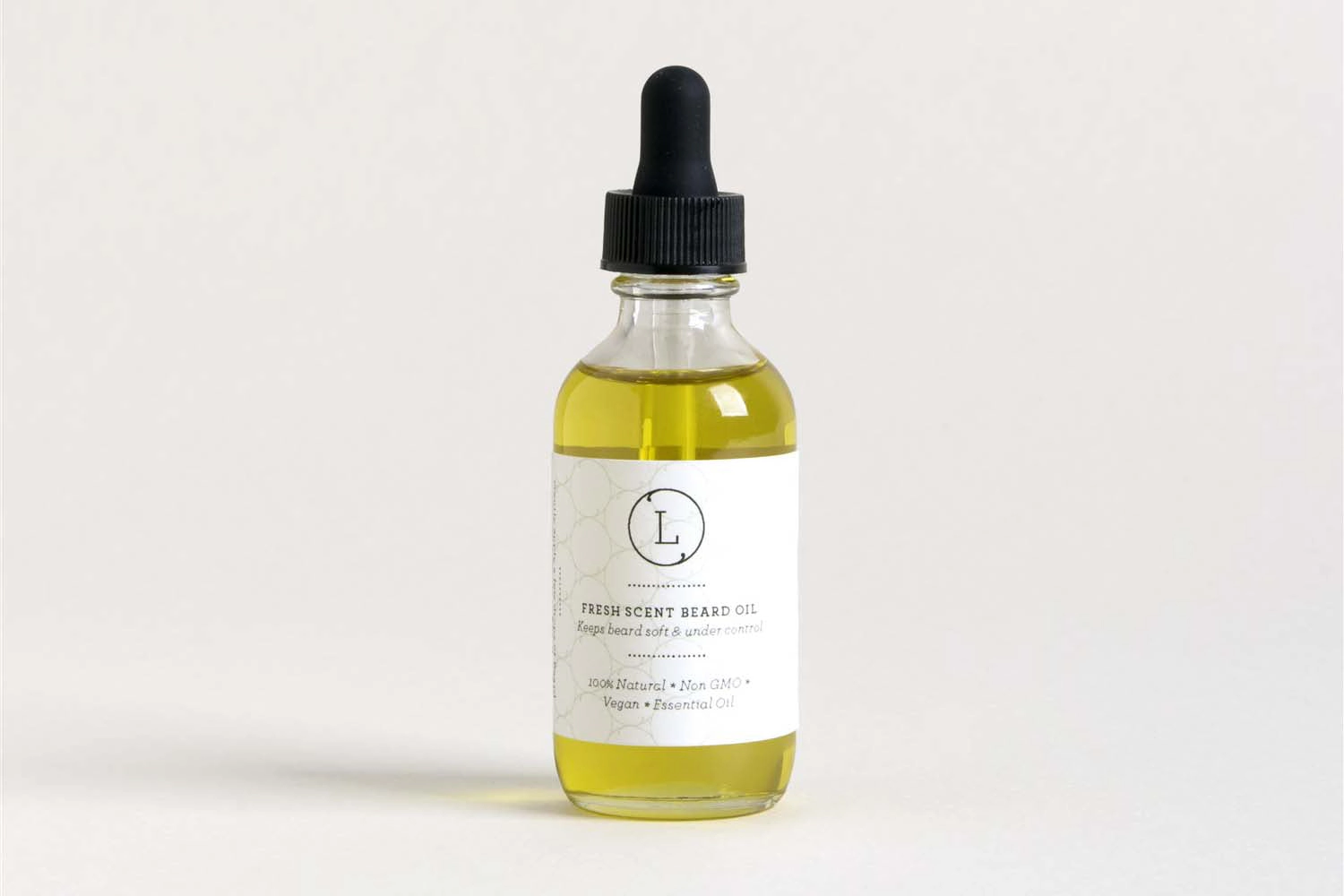 Lizush  Natural Handmade Beard Oil - 2 oz, Non-Greasy Beard Softener and Moisturizer