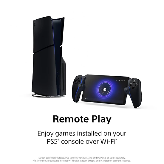 Sony PlayStation PS5 Portal Remote Player - Midnight Black - Factory ...