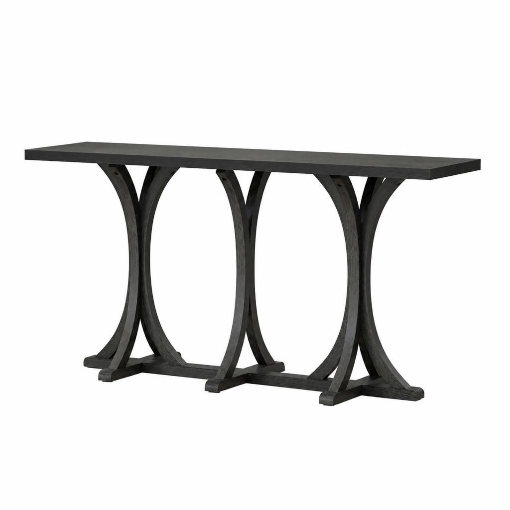 GOODSILO Long Narrow Entryway Console Table