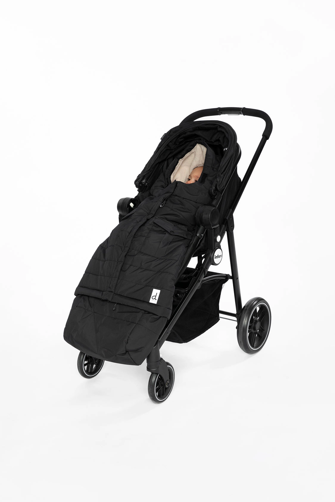 Deux par Unisex Quilted Evolutive Footmuff for Car Seats and Strollers