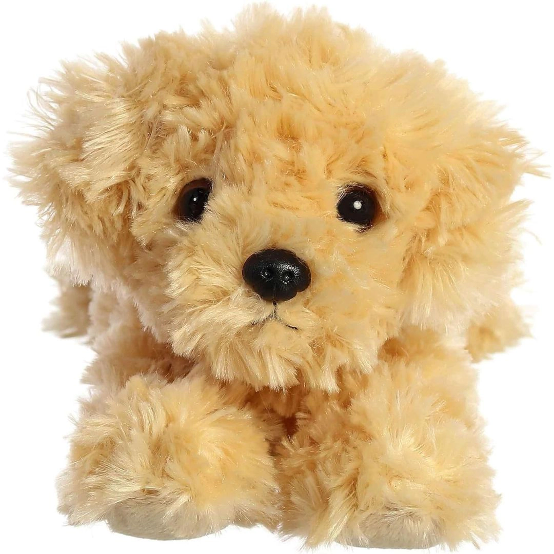 Aurora Mini Flopsie Ginny Goldendoodle 8-Inch Stuffed Animal Plush