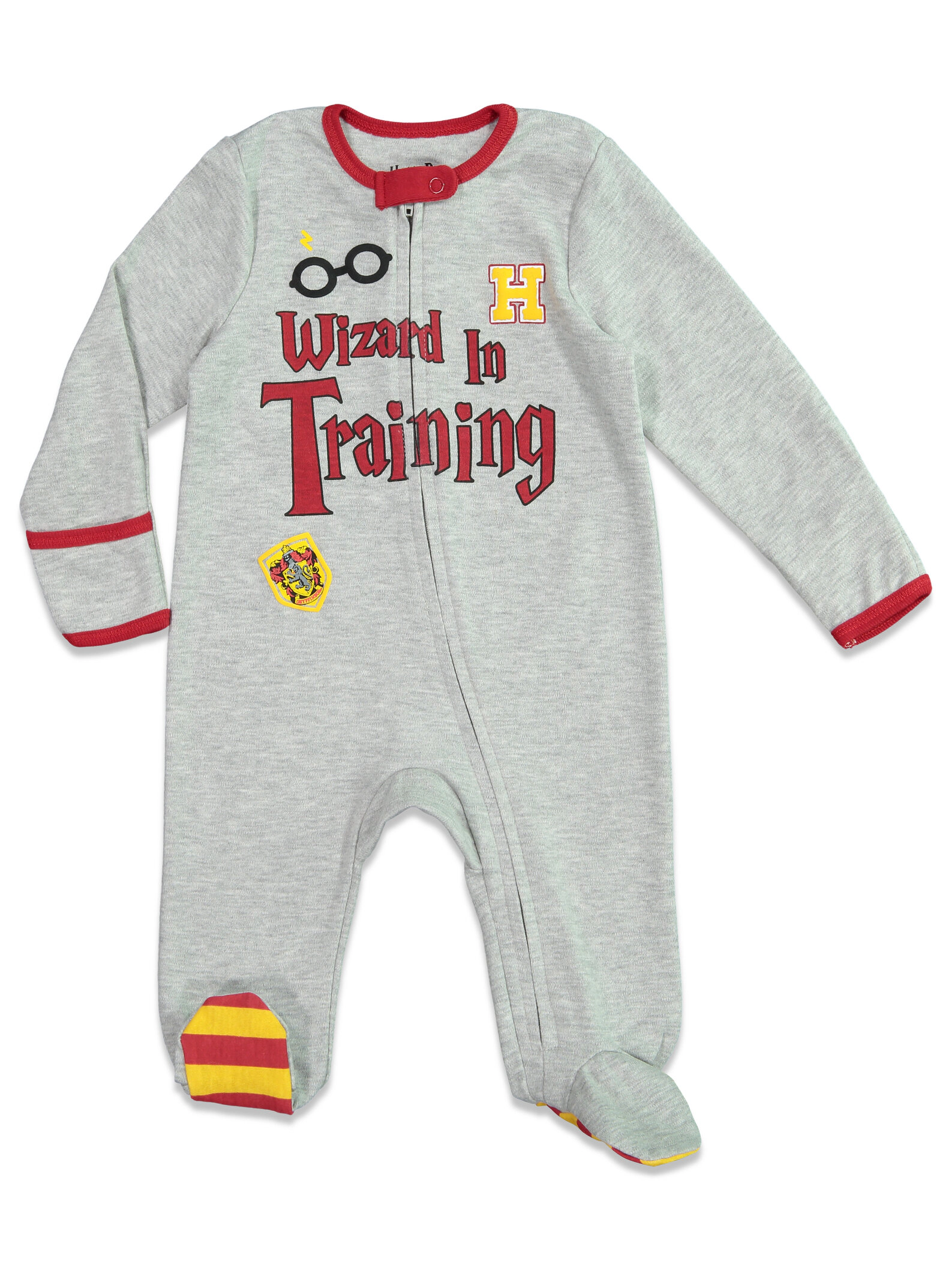 Harry Potter Baby Boy or Girl Footed Sleep N' Play and Accessory Set