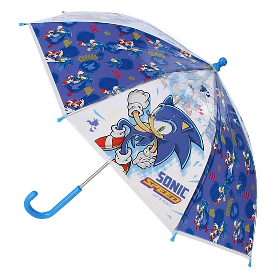 Textiel Trade Kids' Sonic the Hedgehog Stick Umbrella
