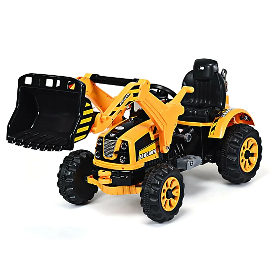 LJG 12 V Battery Powered Kids Ride on Dumper Truck
