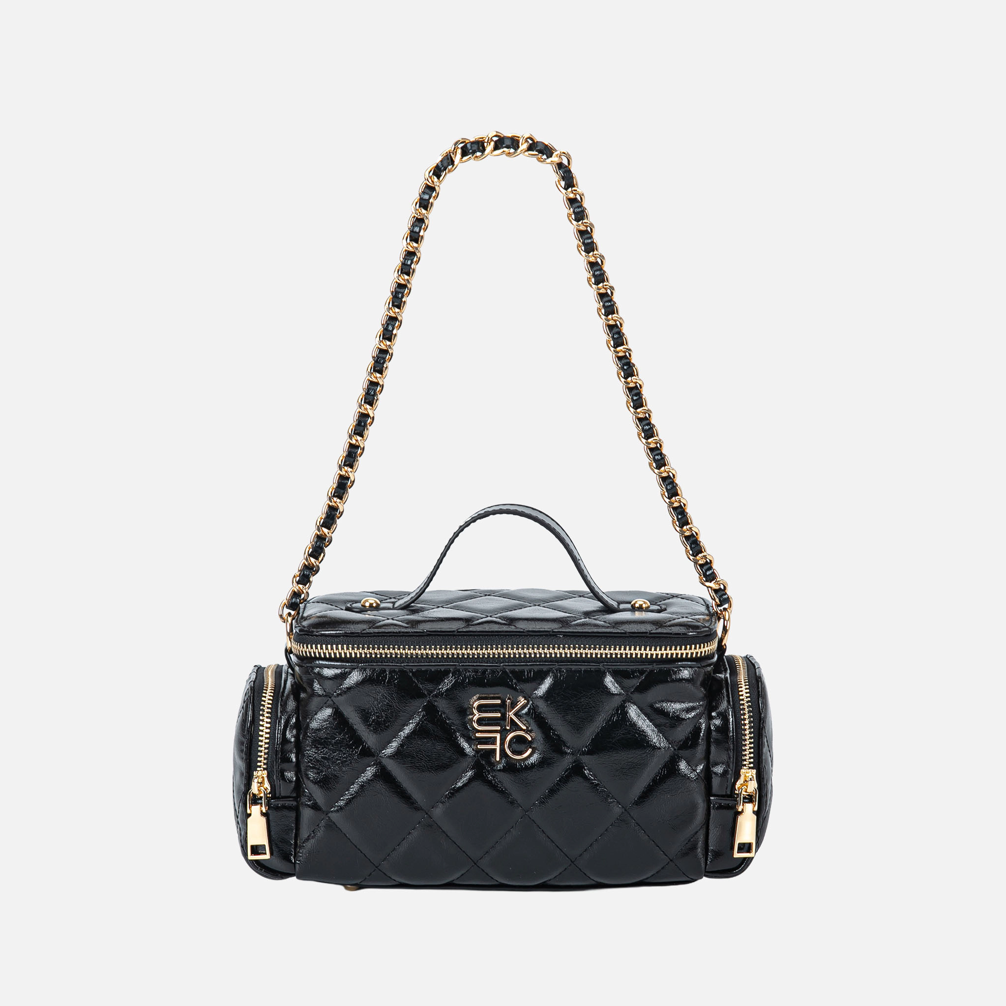 J'OMOR by Mia Fortuna Quilted Faux Leather Crossbody Bag