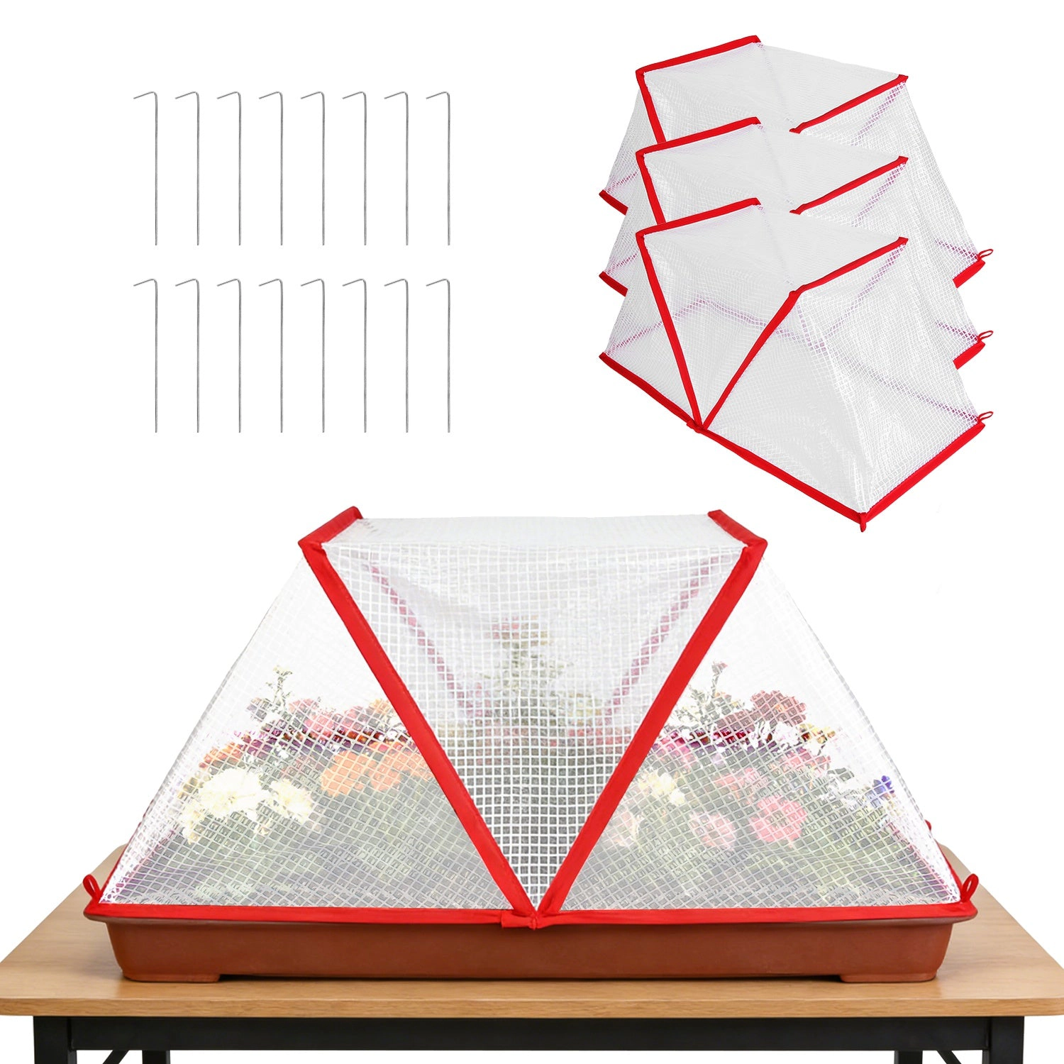 IMounTEK Unisex Foldable Mesh Garden Row Cover