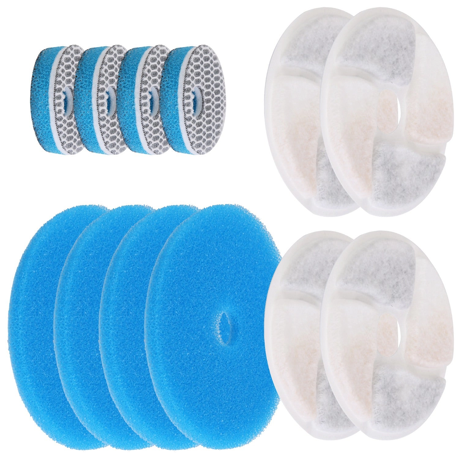 GBruno 4-Piece Filter Set For Pet Water Fountain