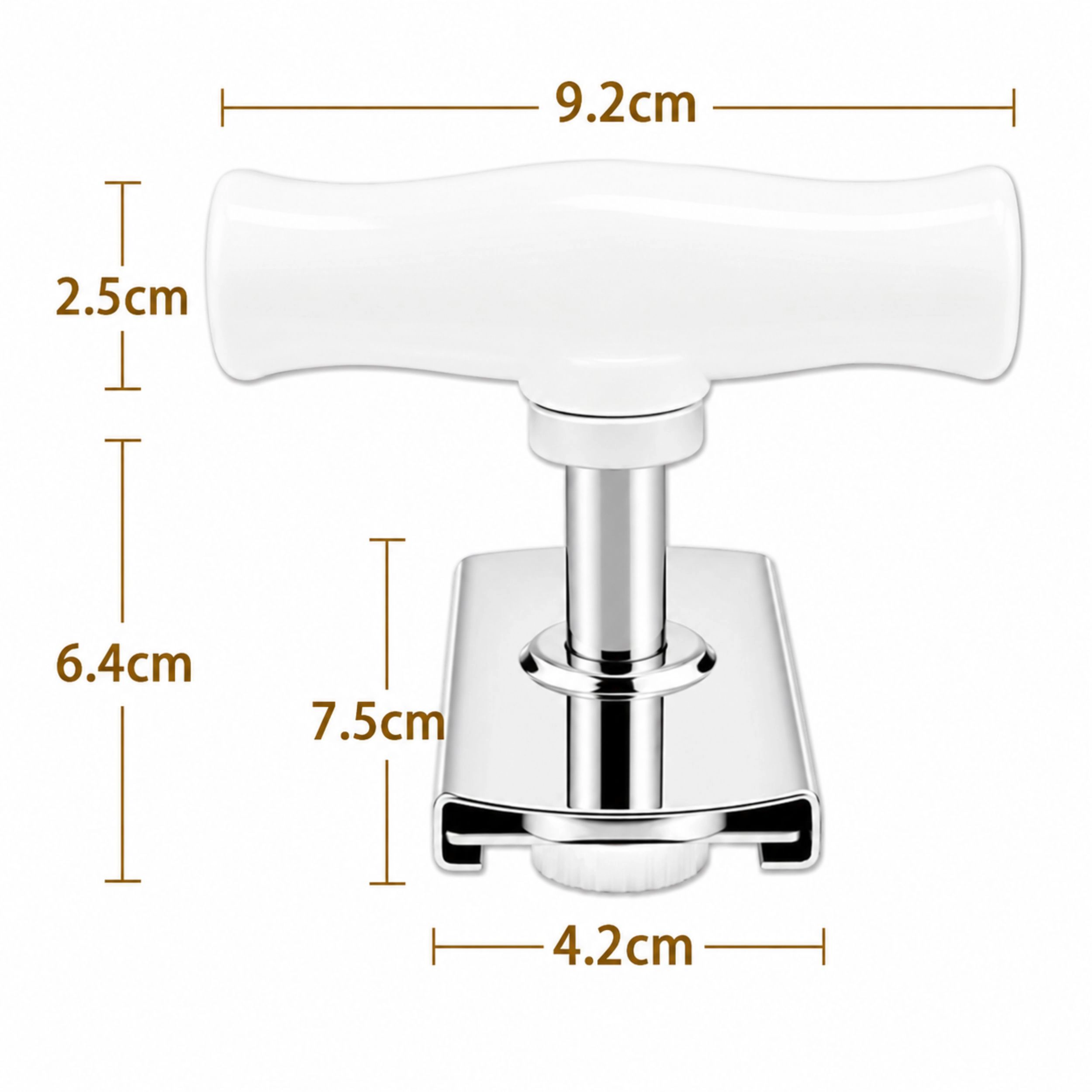 Home Collection Adjustable Stainless Steel Jar Opener Lid & Bottle Cap Remover